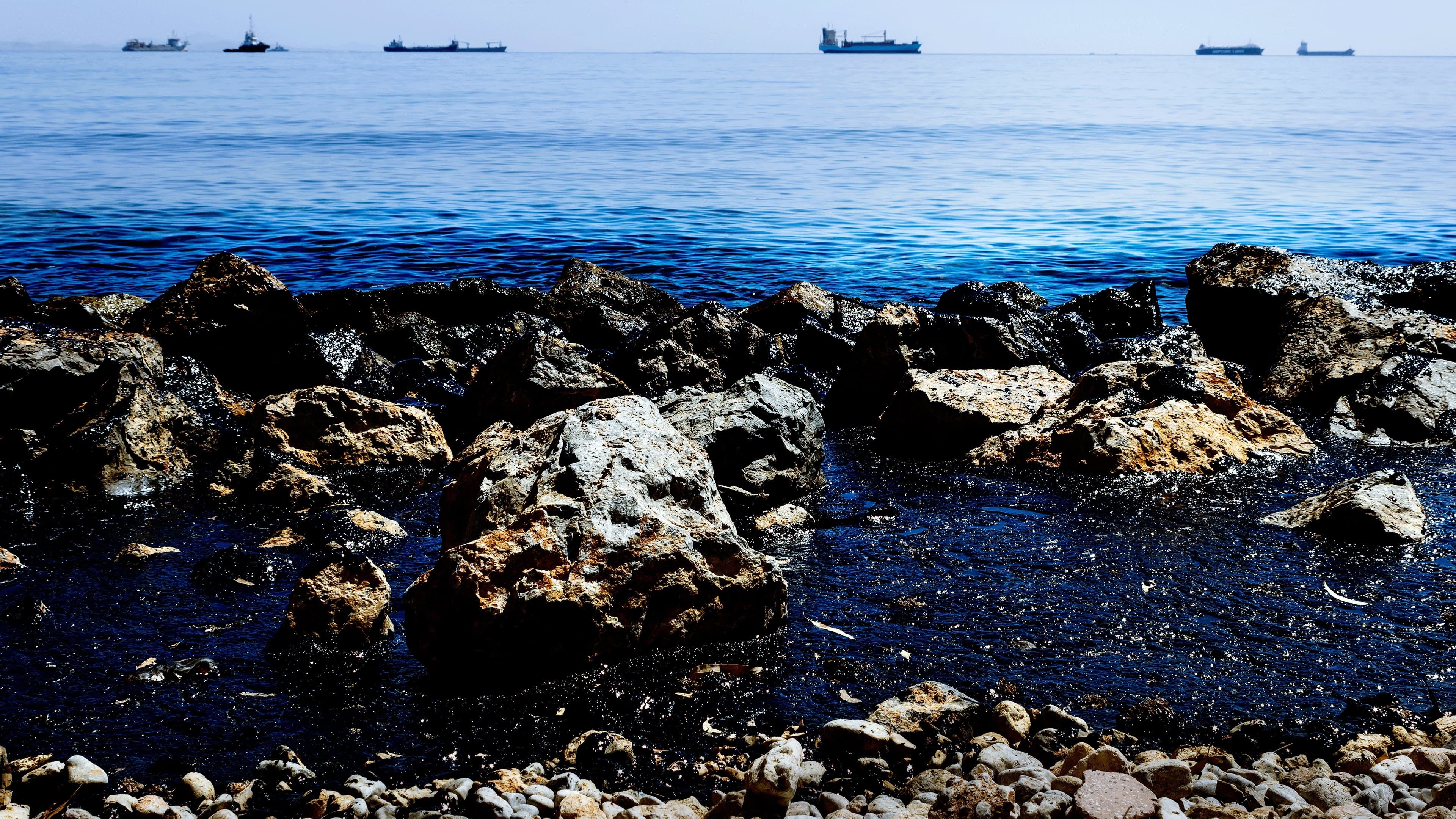 Oil Spill of The Century backdrop