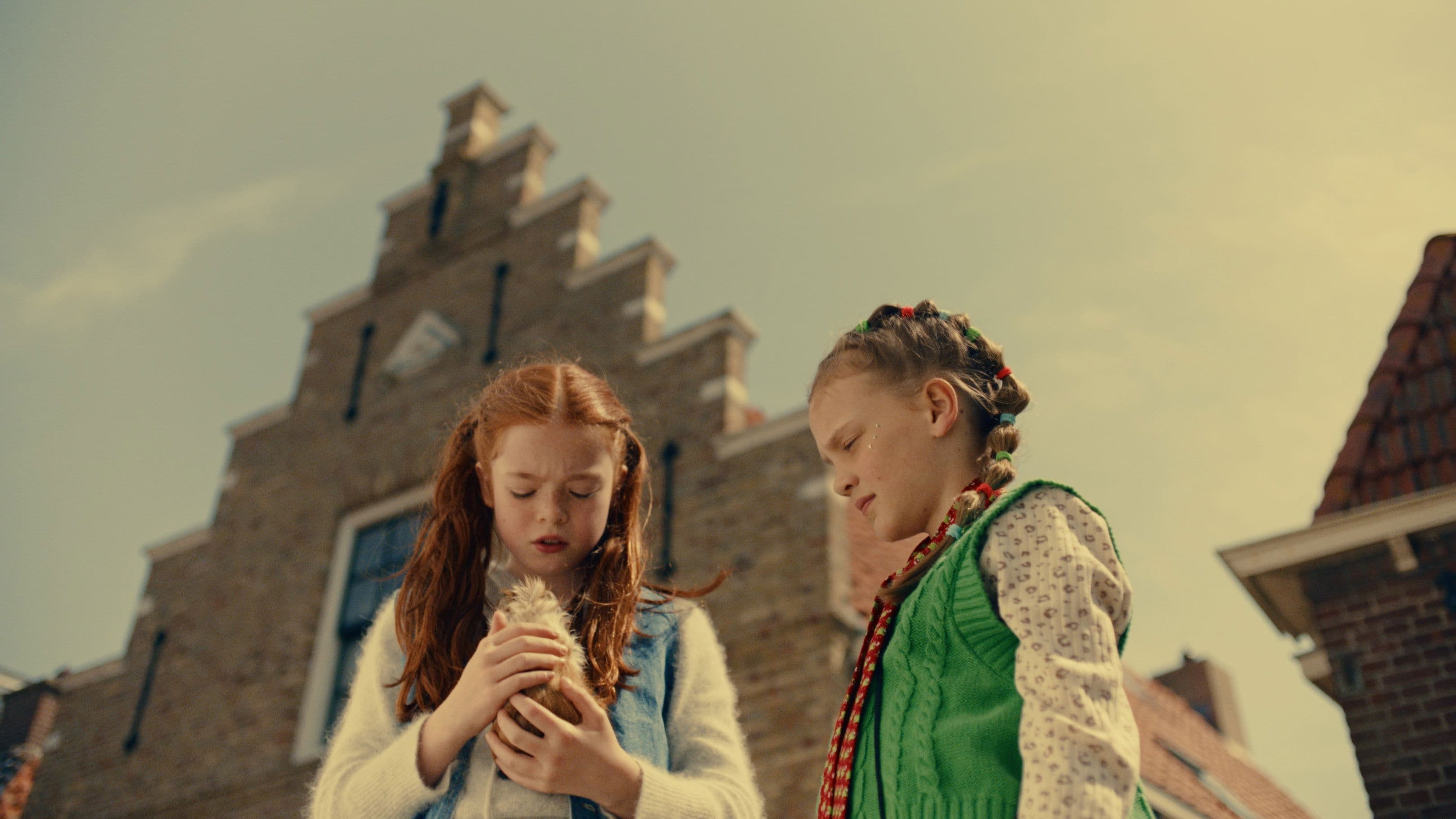 Caterpillar backdrop