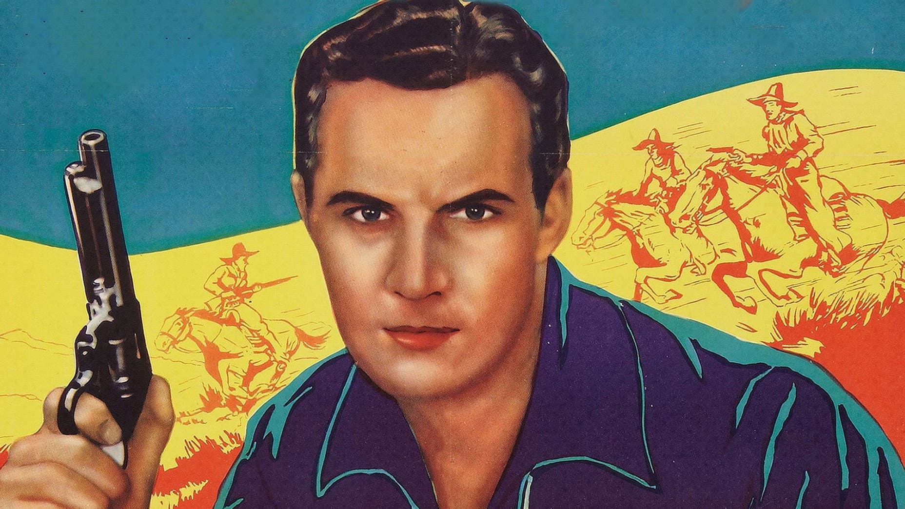 The Feud of the Trail backdrop