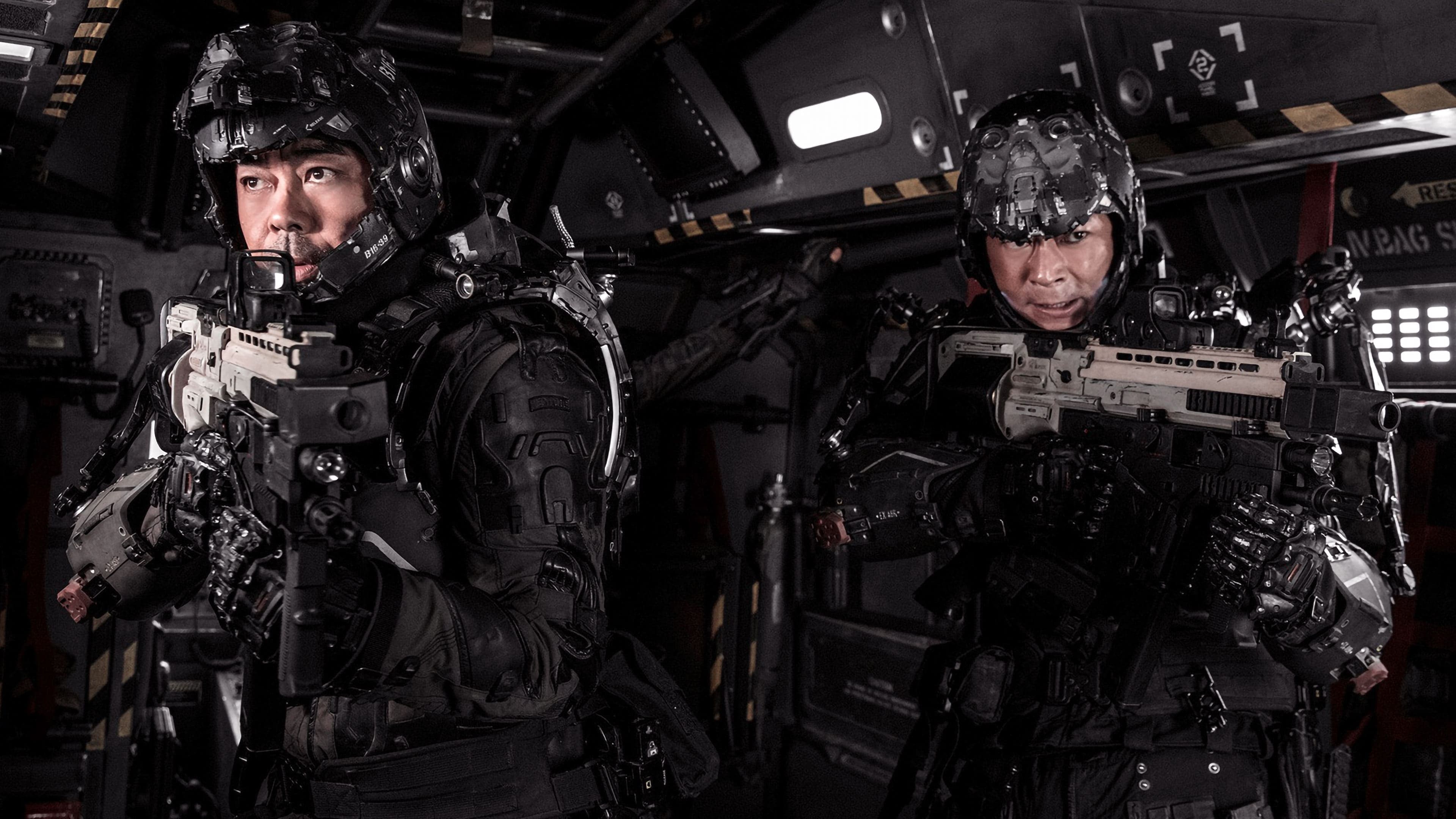 Warriors of Future backdrop