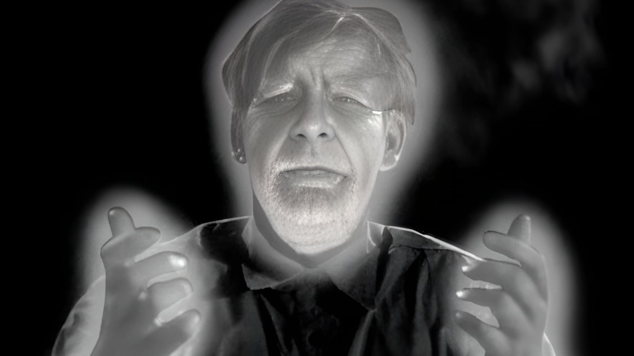 Man-Made Monster backdrop