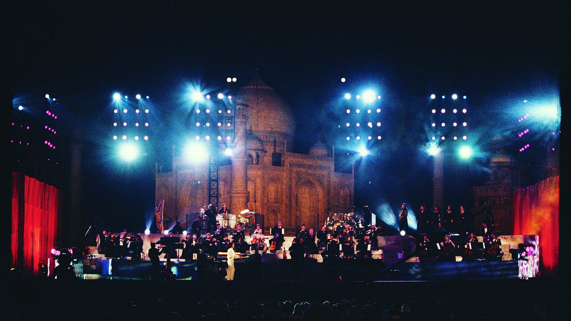 Yanni: Tribute backdrop