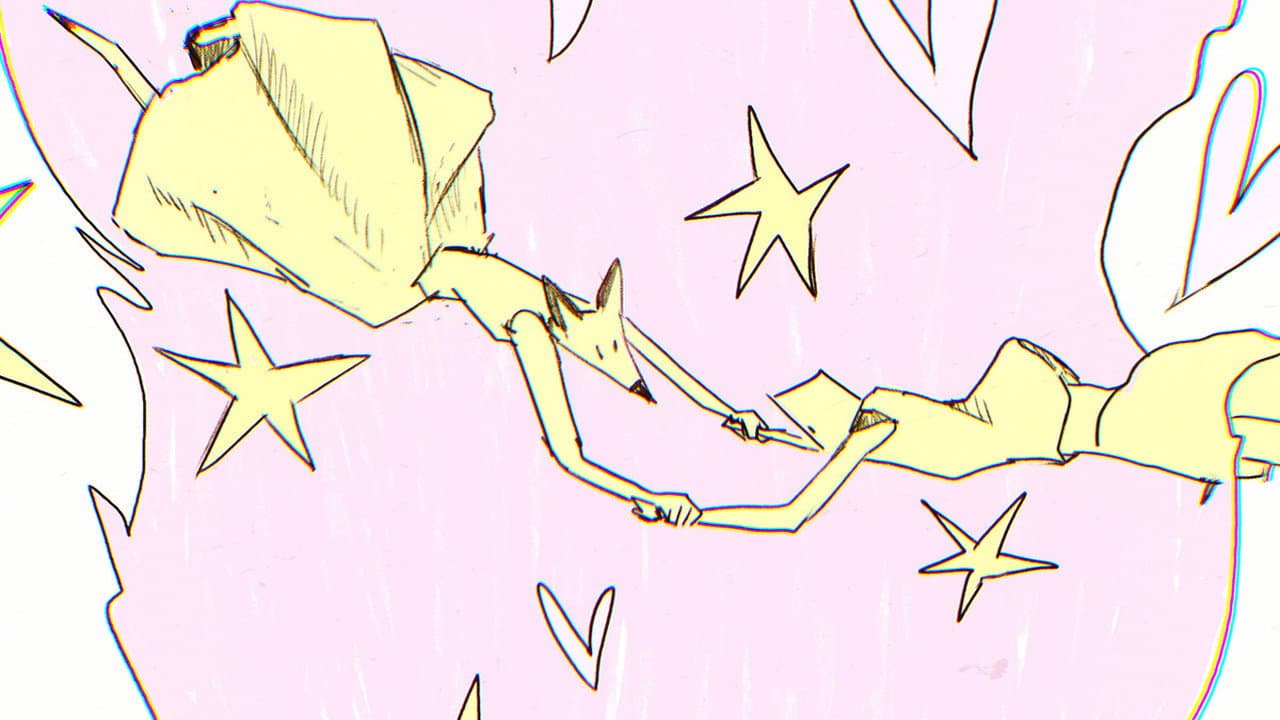 The Popstar Water Deer and I backdrop