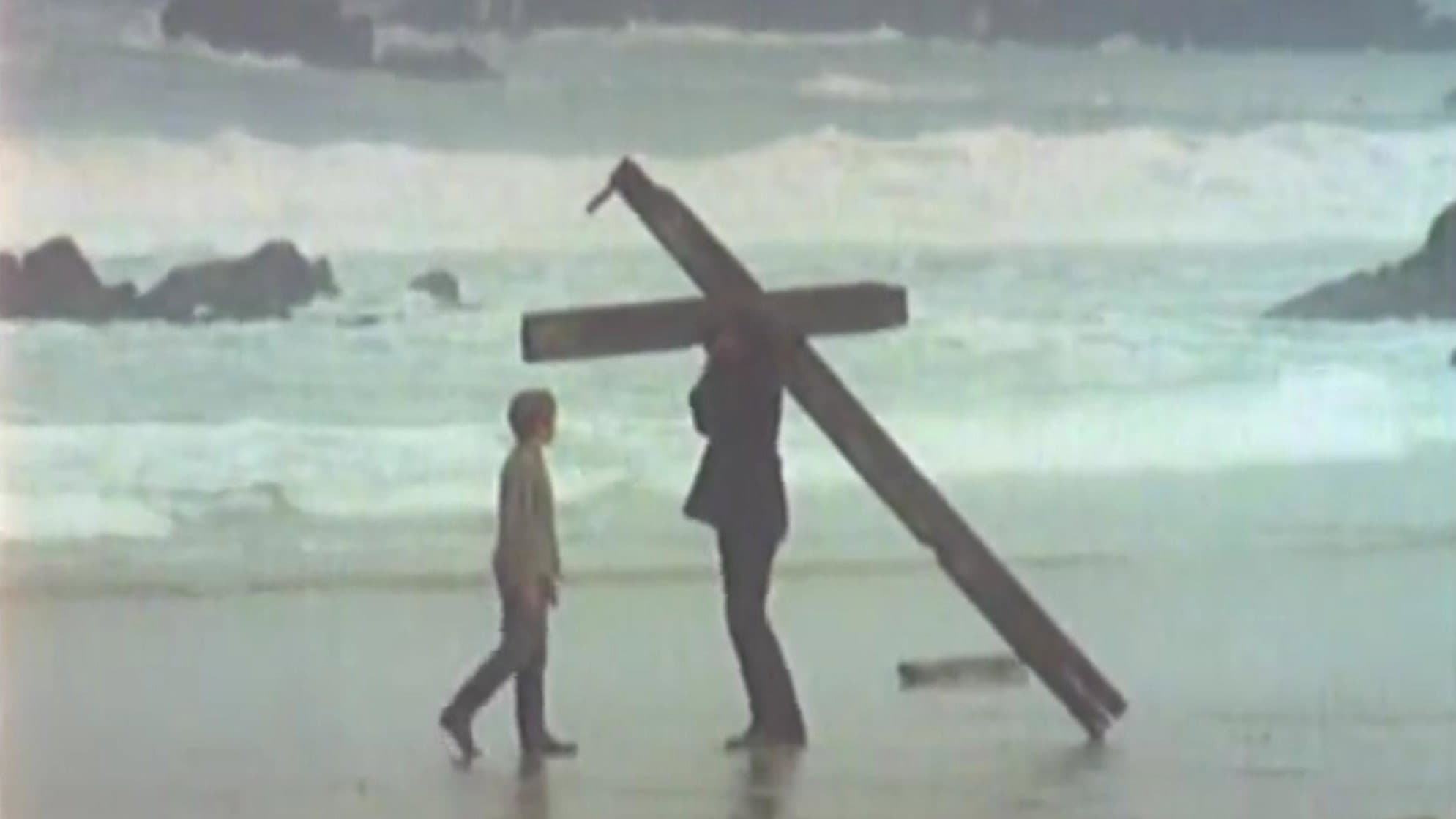 The Christ of the Ocean backdrop