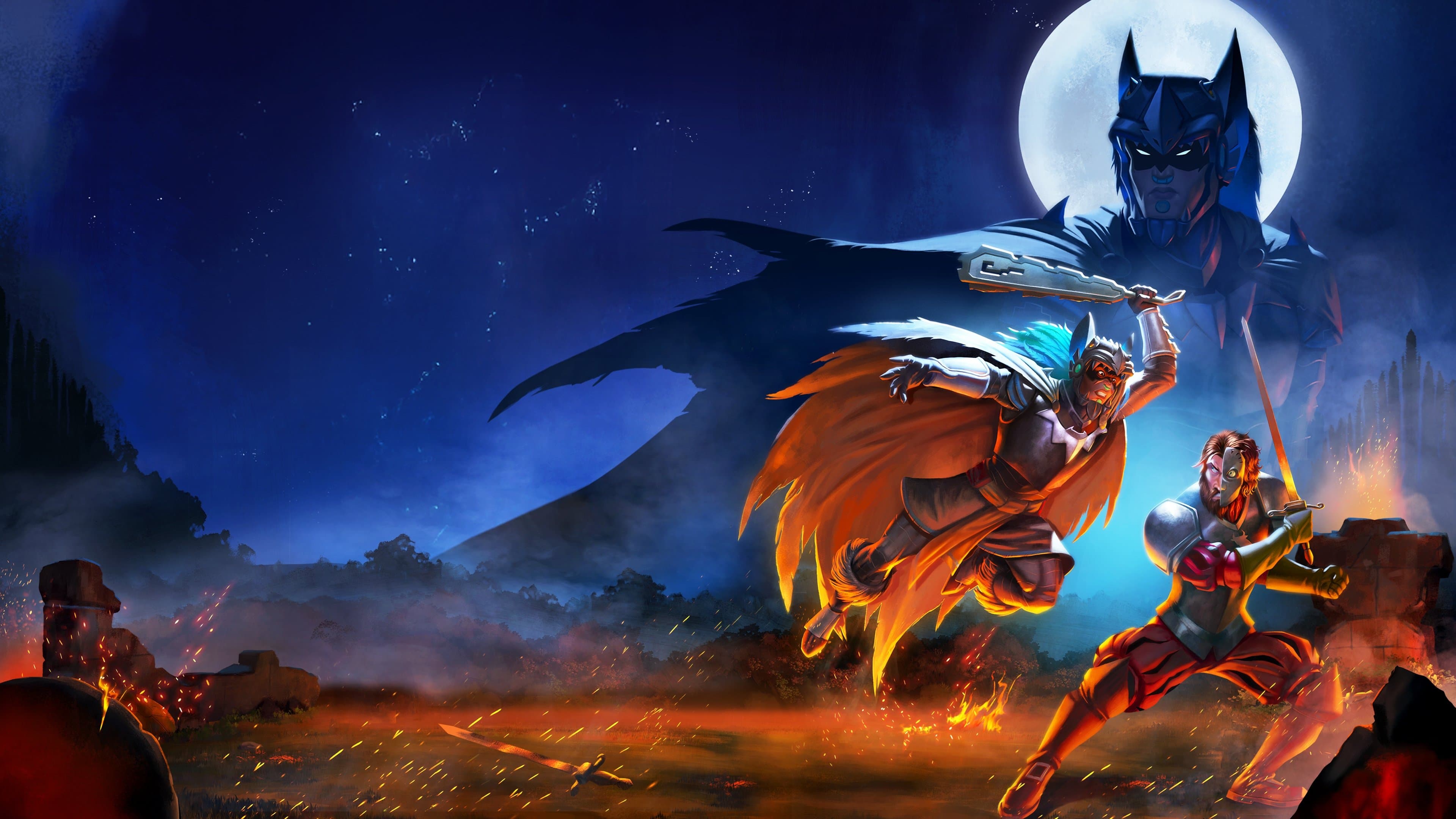 Aztec Batman: Clash of Empires backdrop