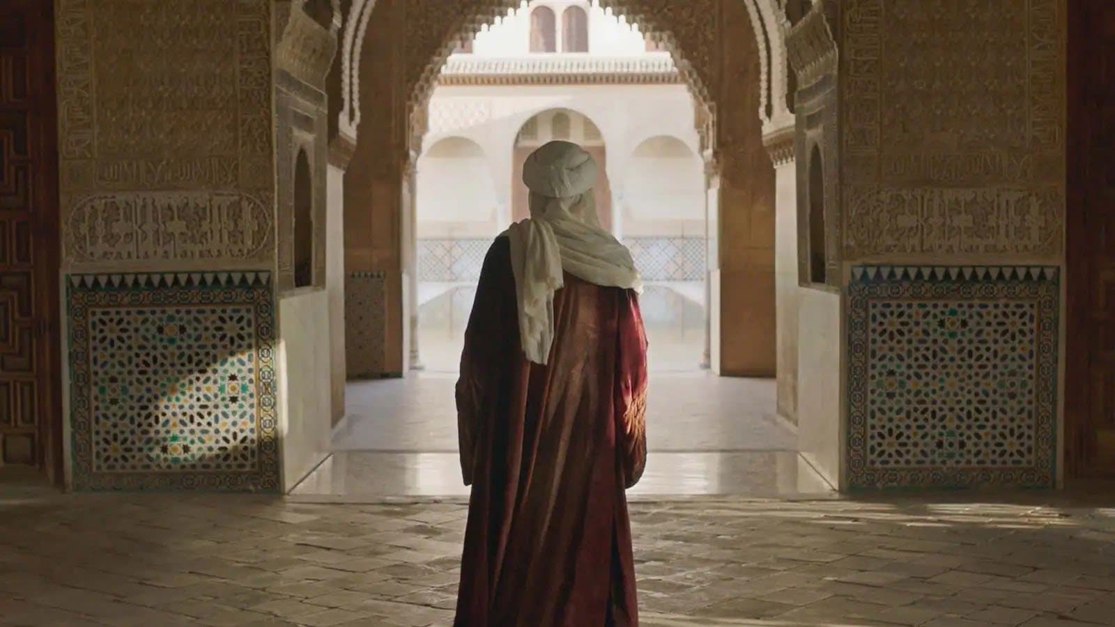 The Builders of the Alhambra backdrop