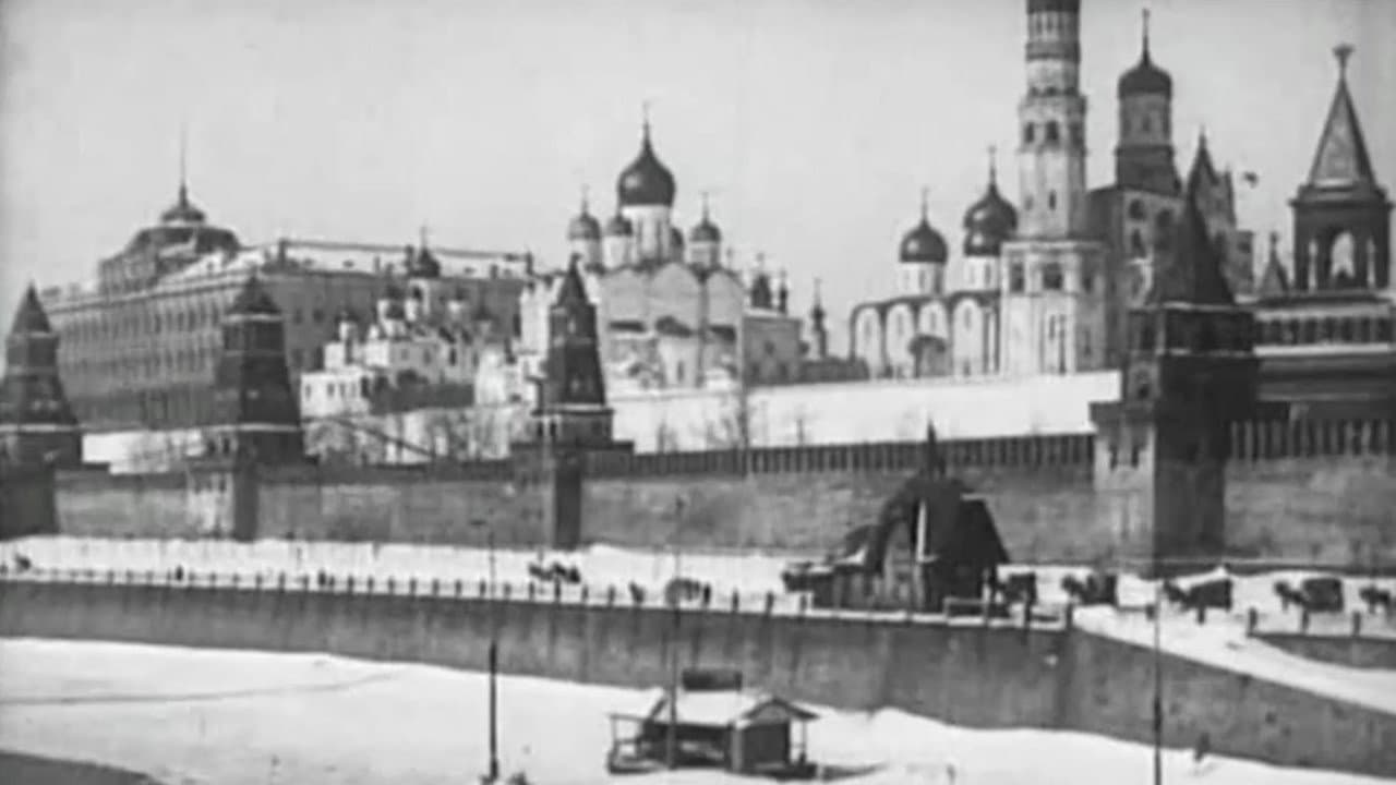 Moscow Clad in Snow backdrop