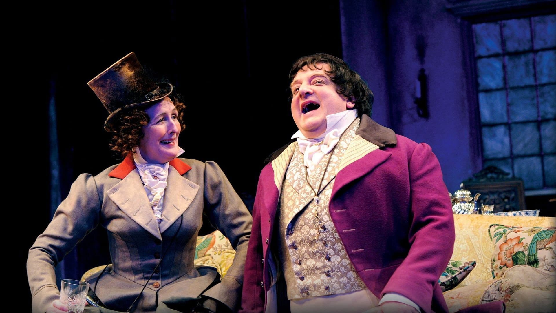 National Theatre Live: London Assurance backdrop