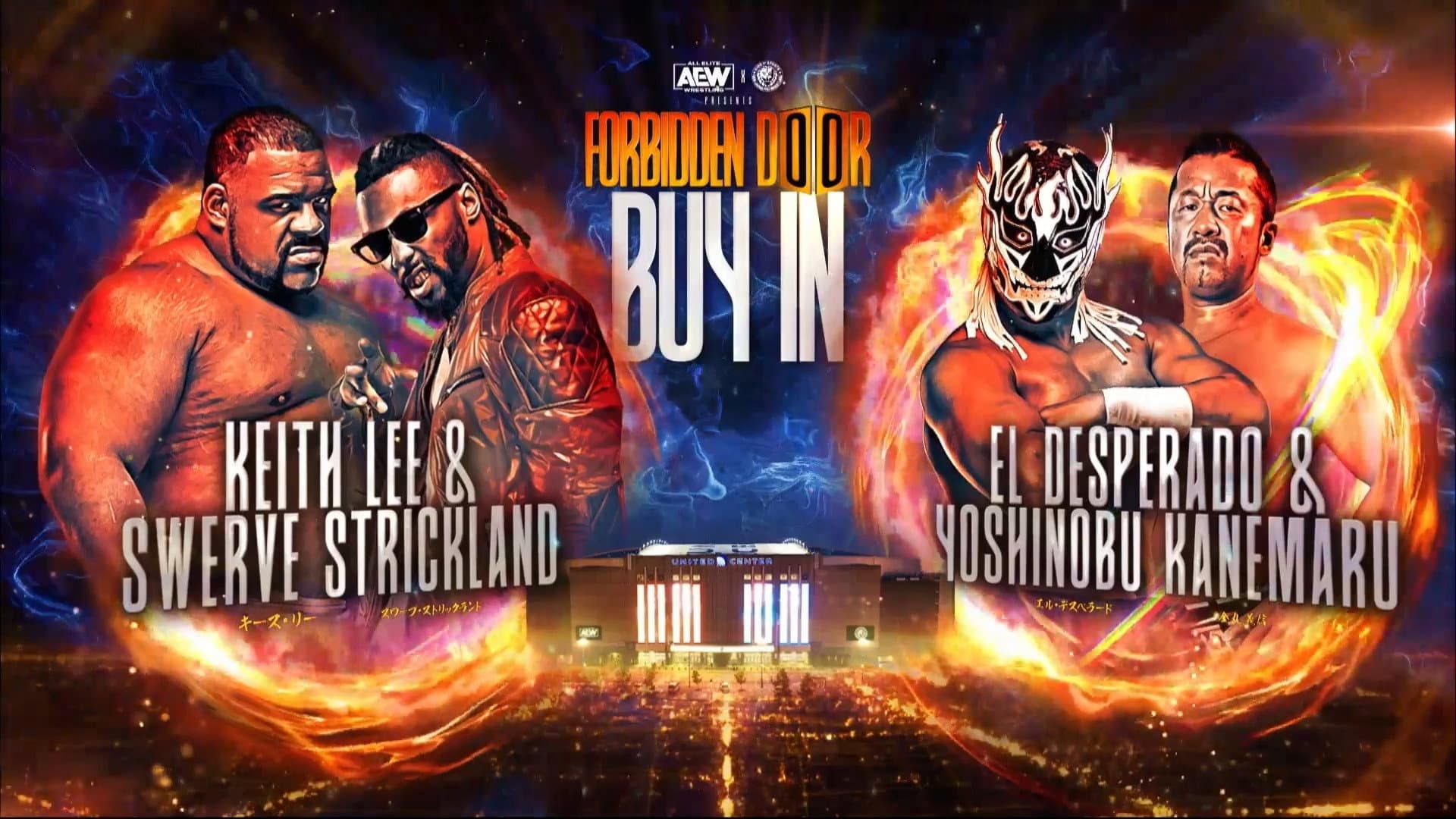 AEW x NJPW Presents Forbidden Door 2022: The Buy-In backdrop