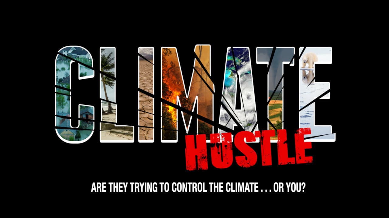 Climate Hustle backdrop