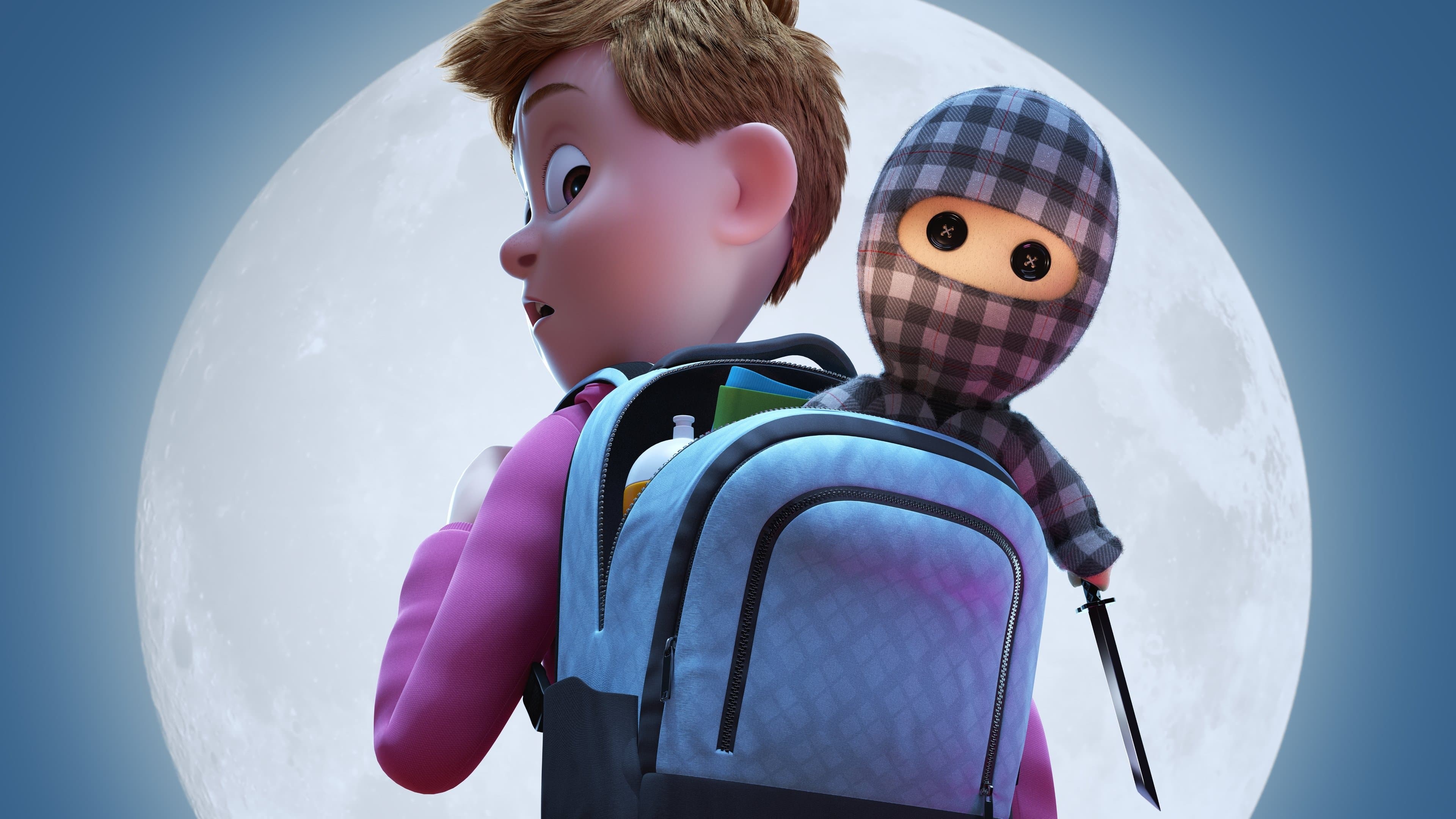 Checkered Ninja backdrop