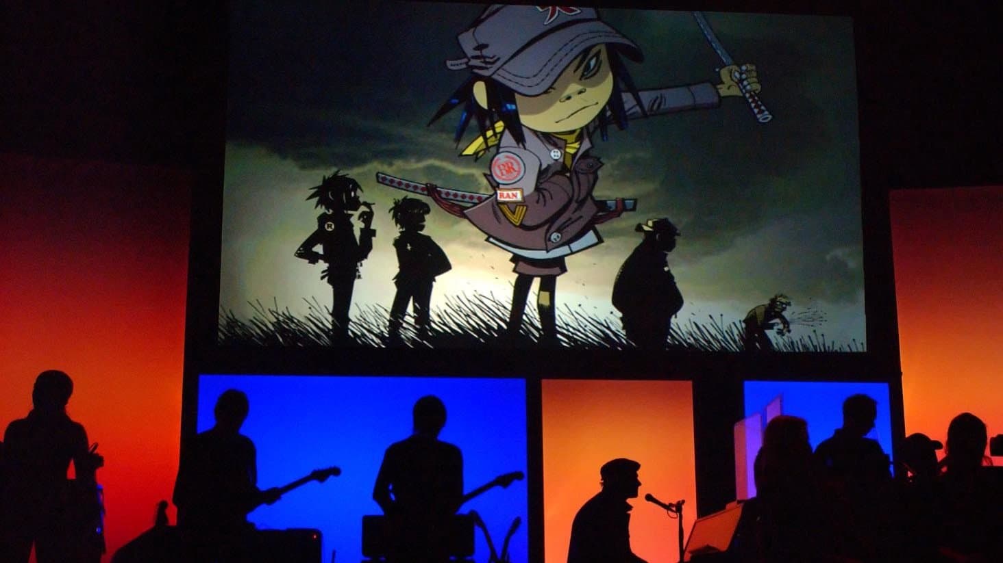 Gorillaz: Demon Days Live at the Manchester Opera House backdrop