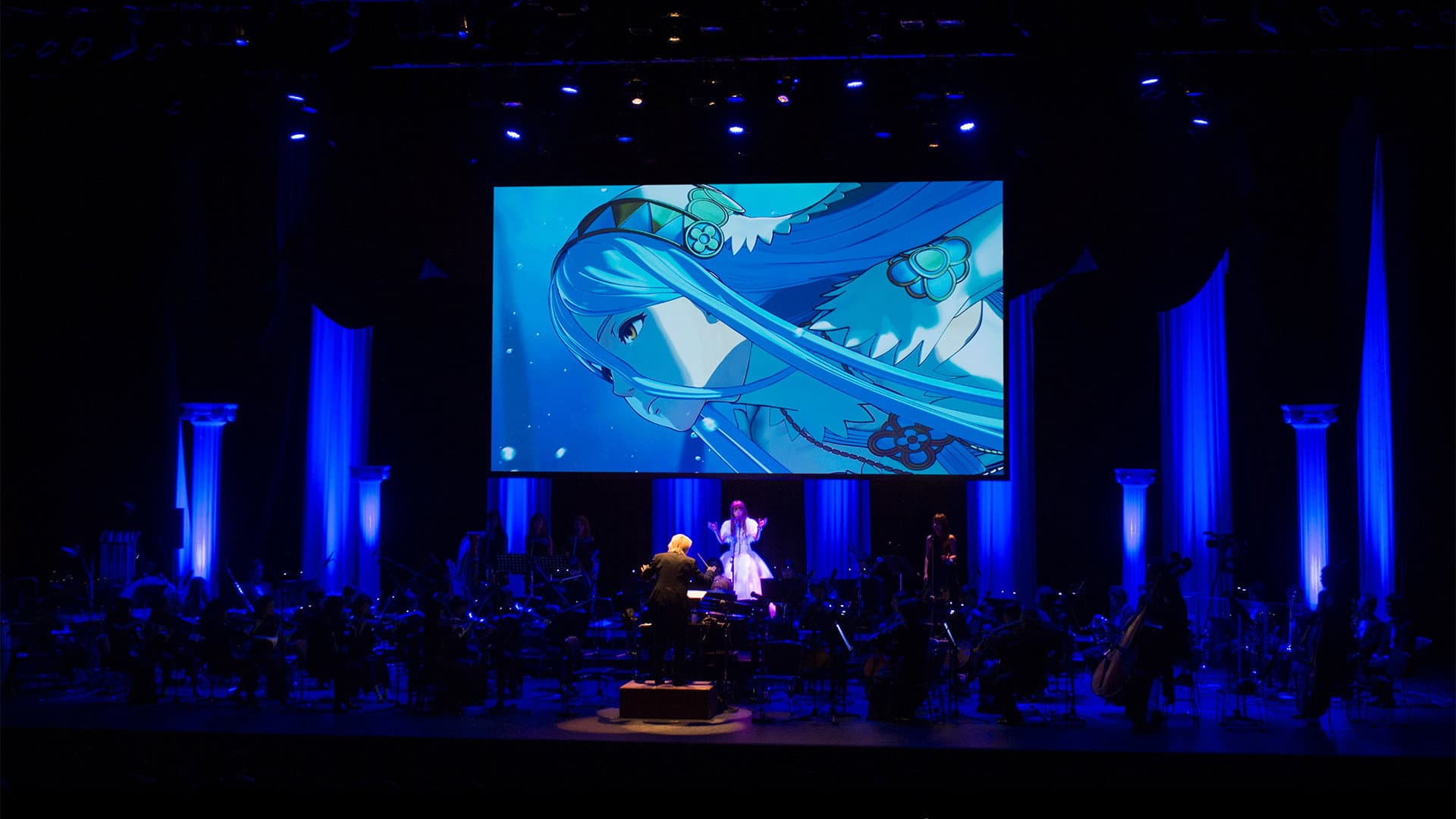 Fire Emblem Festival Love & Courage 25th Anniversary Concert backdrop