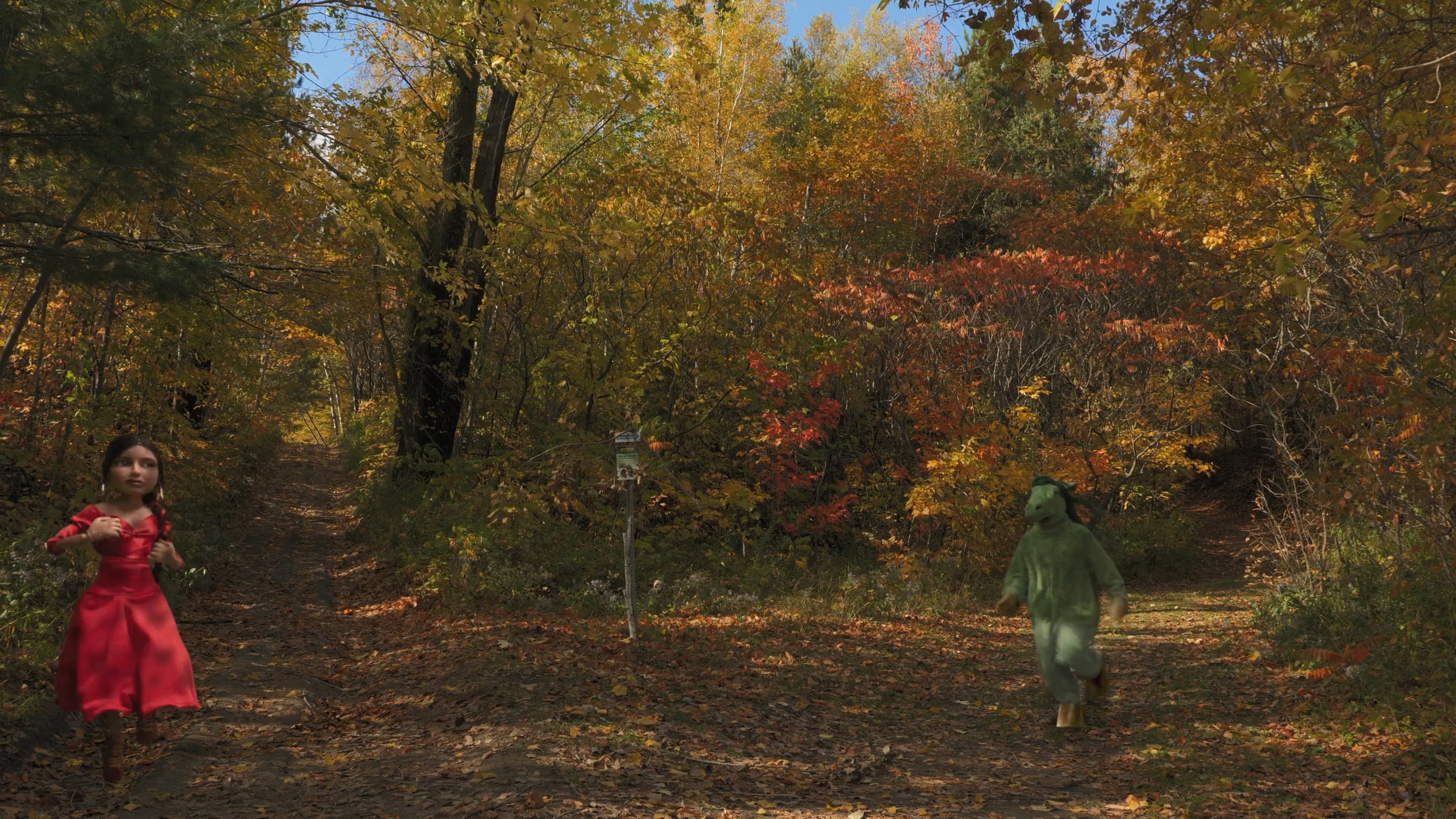 My Friend the Green Horse backdrop