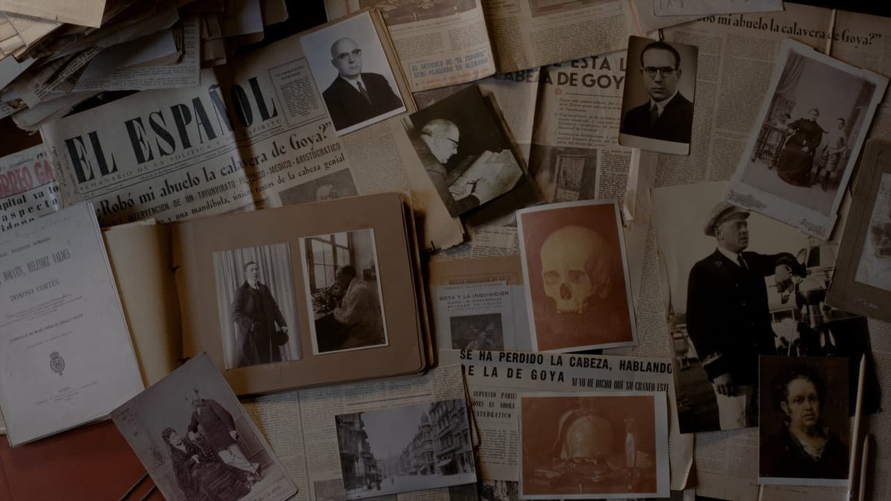 Goya's Skull backdrop