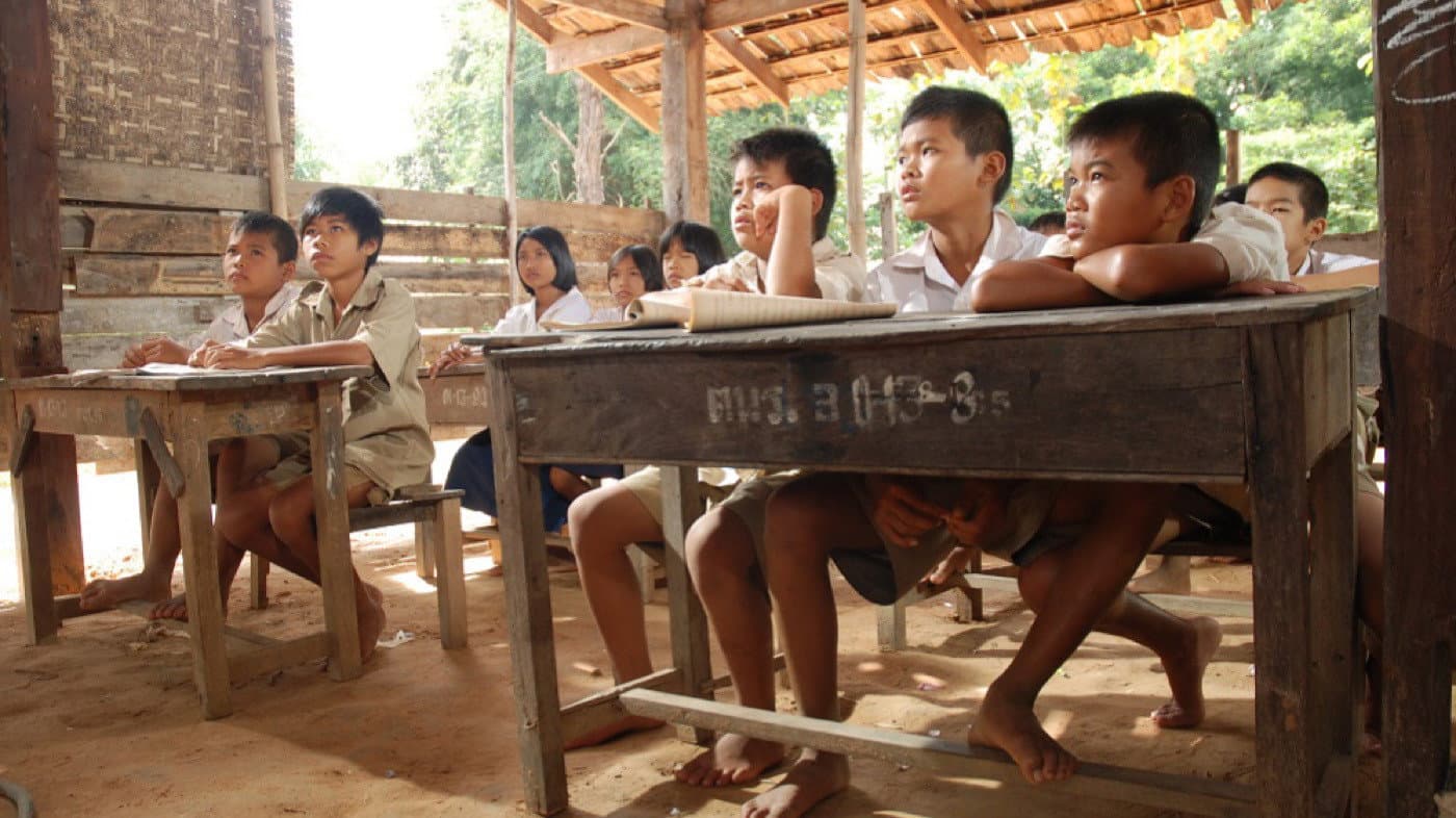 The Country Teacher of Ban Nong He Yai backdrop