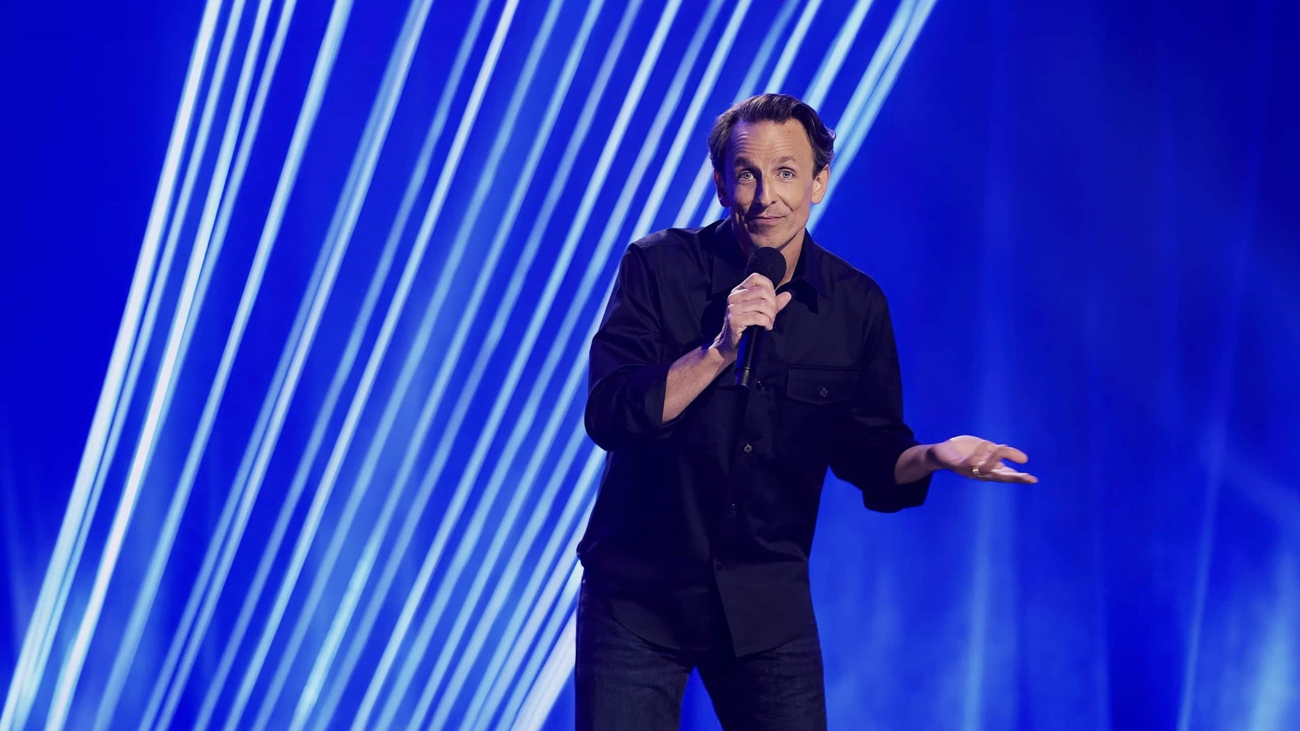 Seth Meyers: Dad Man Walking backdrop