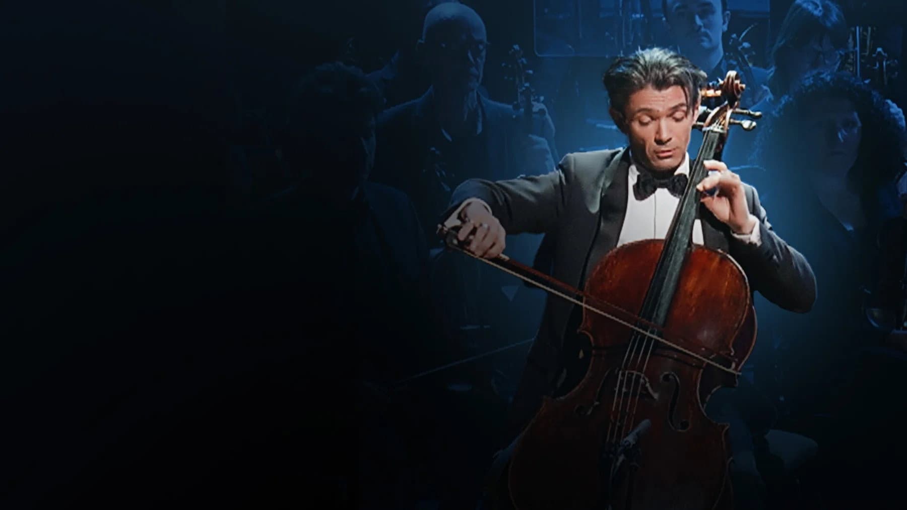 Gautier Capuçon à l'Olympia backdrop