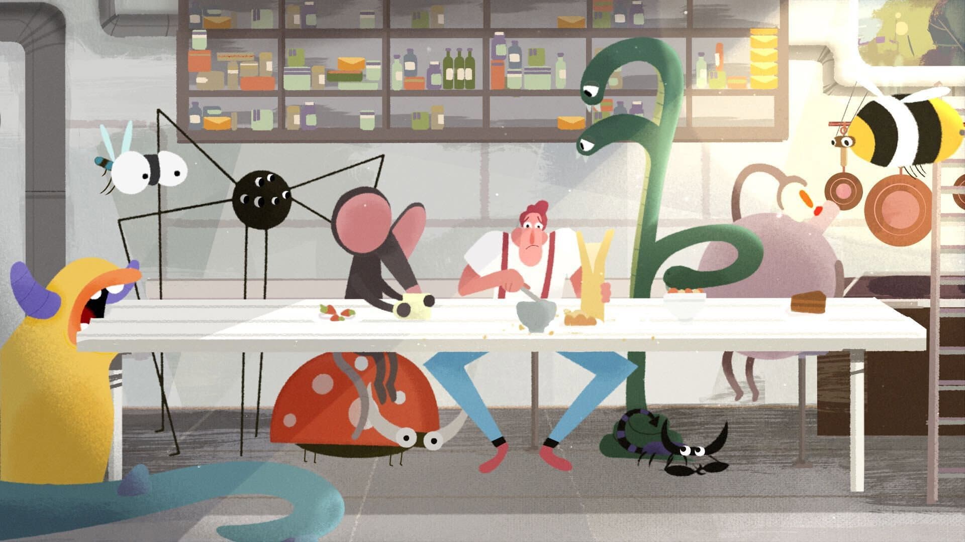 Shock Therapy backdrop