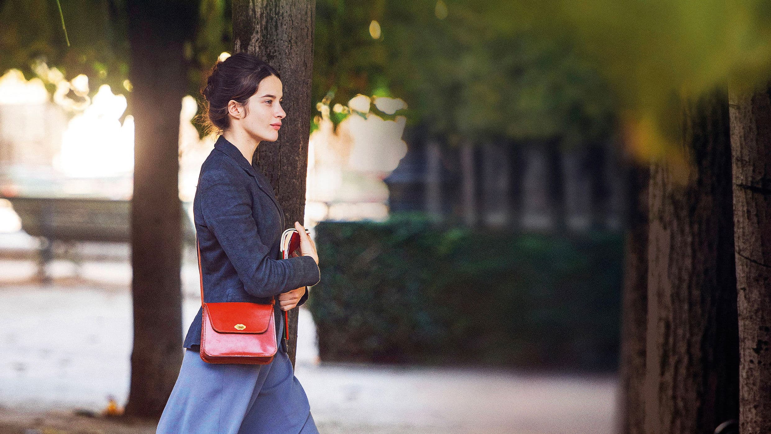 A Radiant Girl backdrop