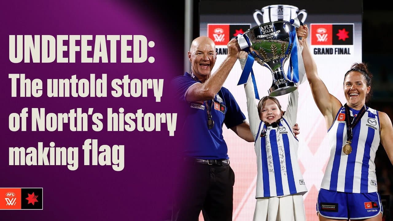 UNDEFEATED: The untold story of North’s history-making flag backdrop