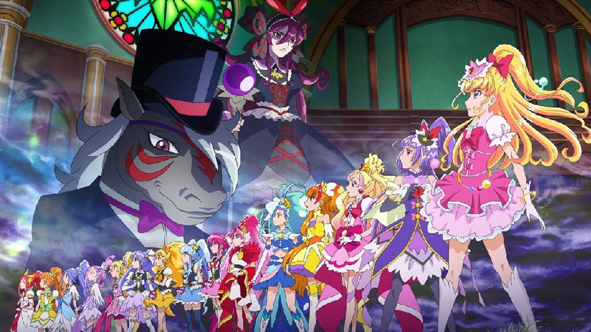 Pretty Cure All Stars: Everybody Sing♪ Miraculous Magic! backdrop