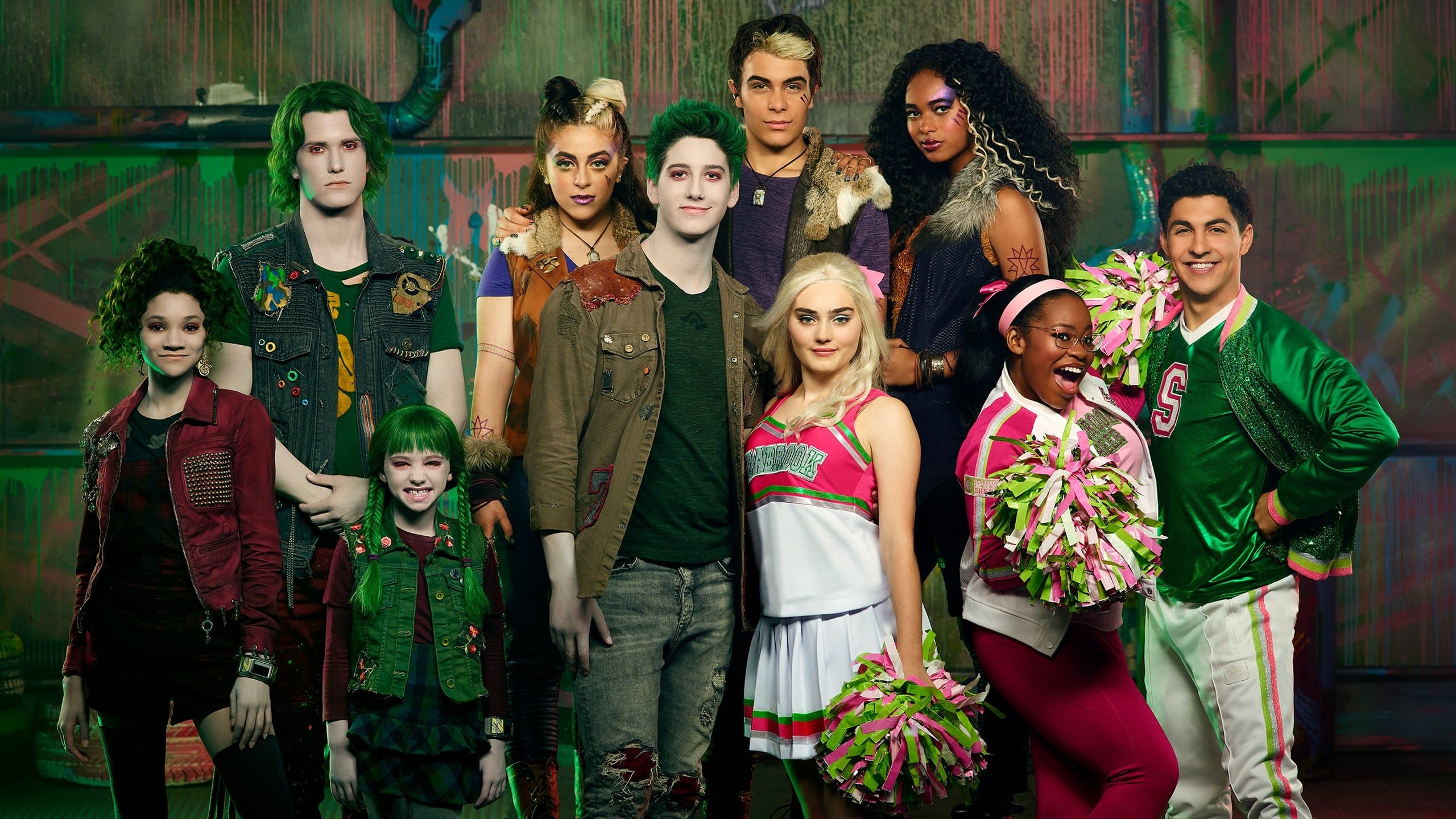 Z-O-M-B-I-E-S 2 backdrop