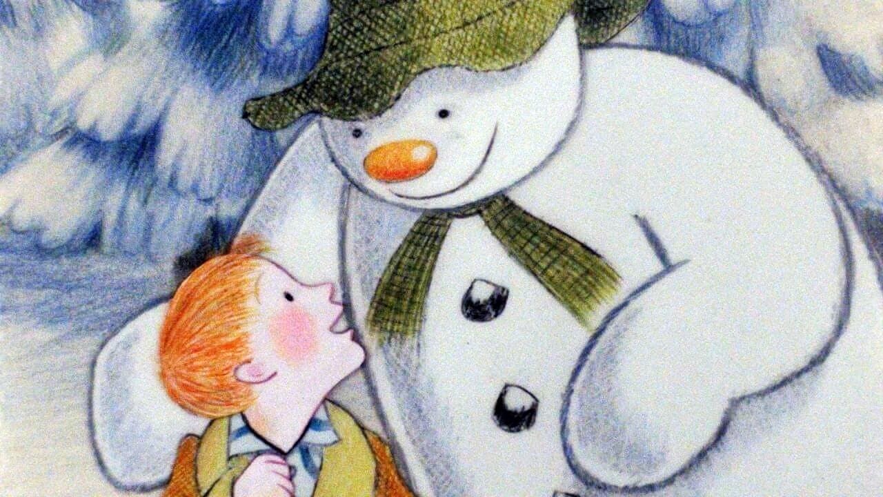 The Snowman backdrop