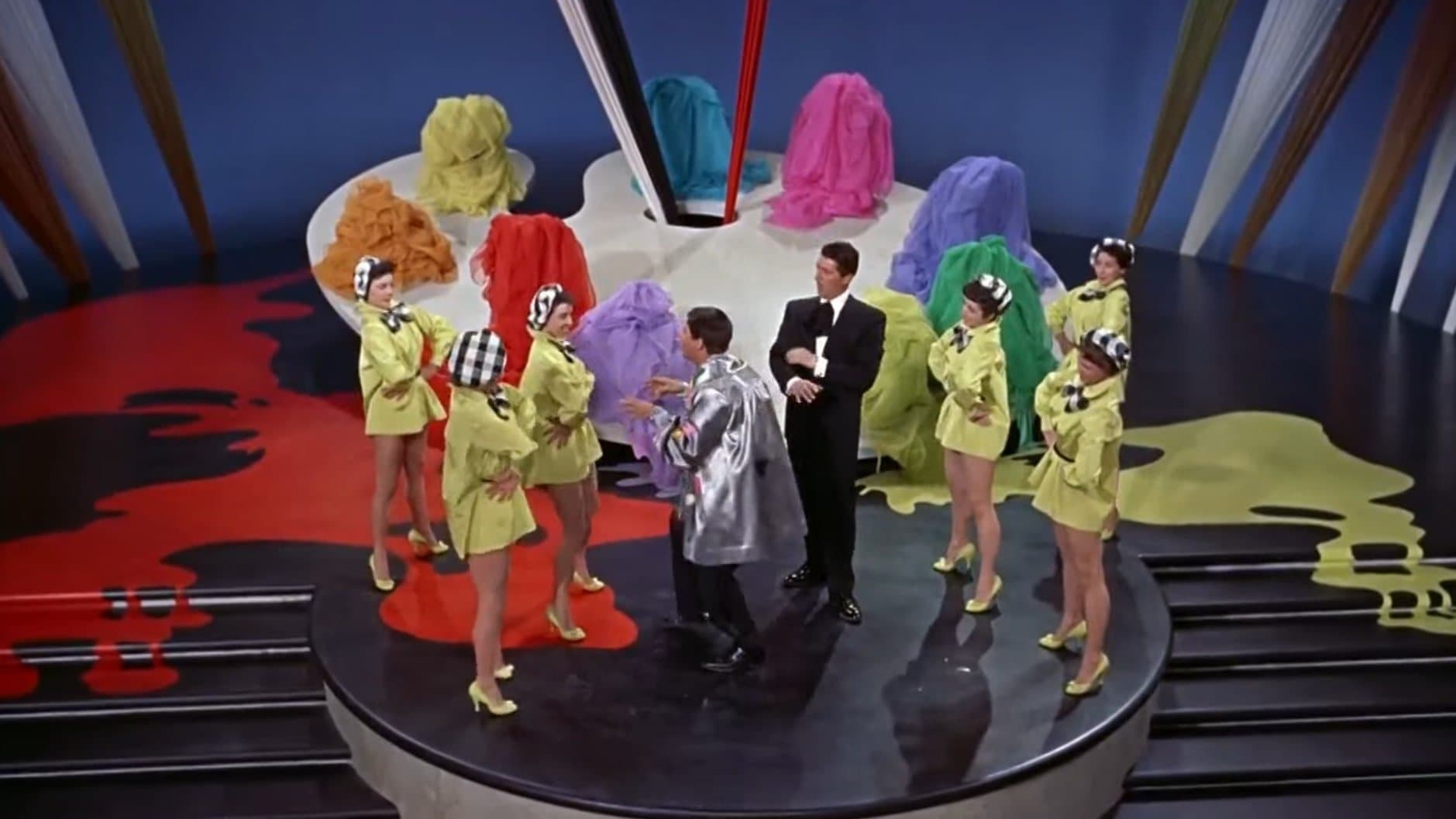 Artists and Models backdrop