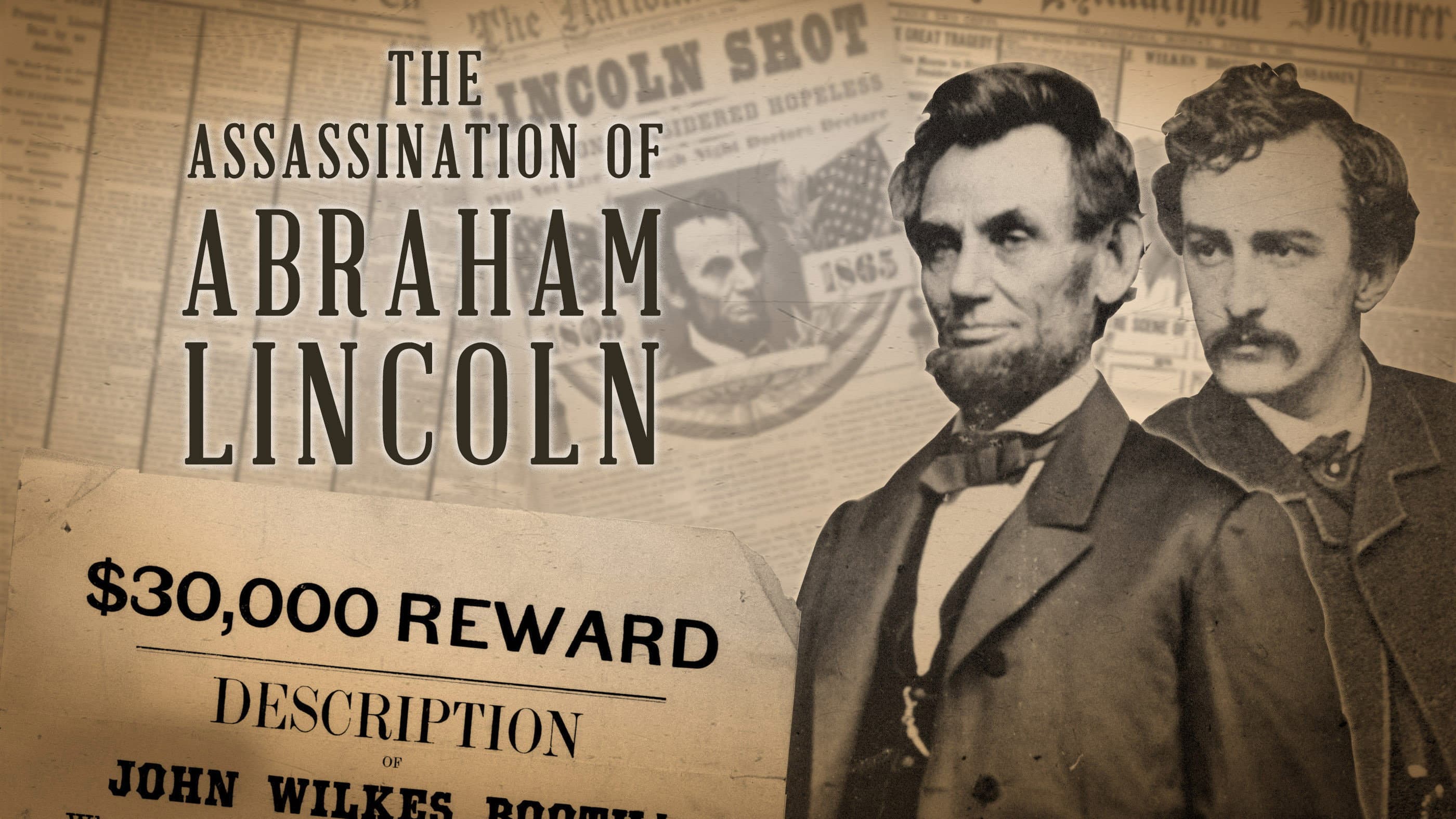 The Assassination of Abraham Lincoln backdrop