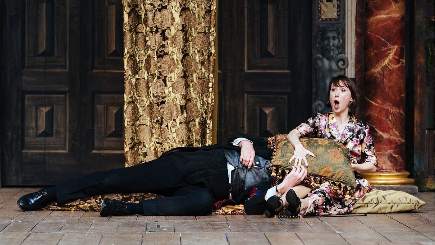 The Merry Wives of Windsor - Live at Shakespeare's Globe backdrop