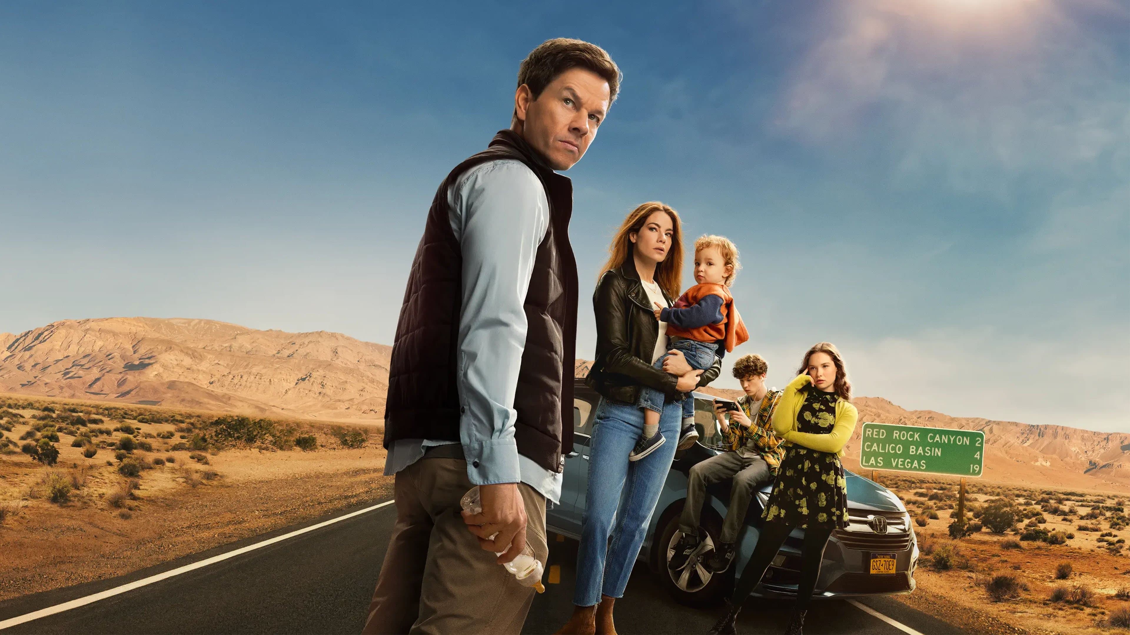 The Family Plan backdrop