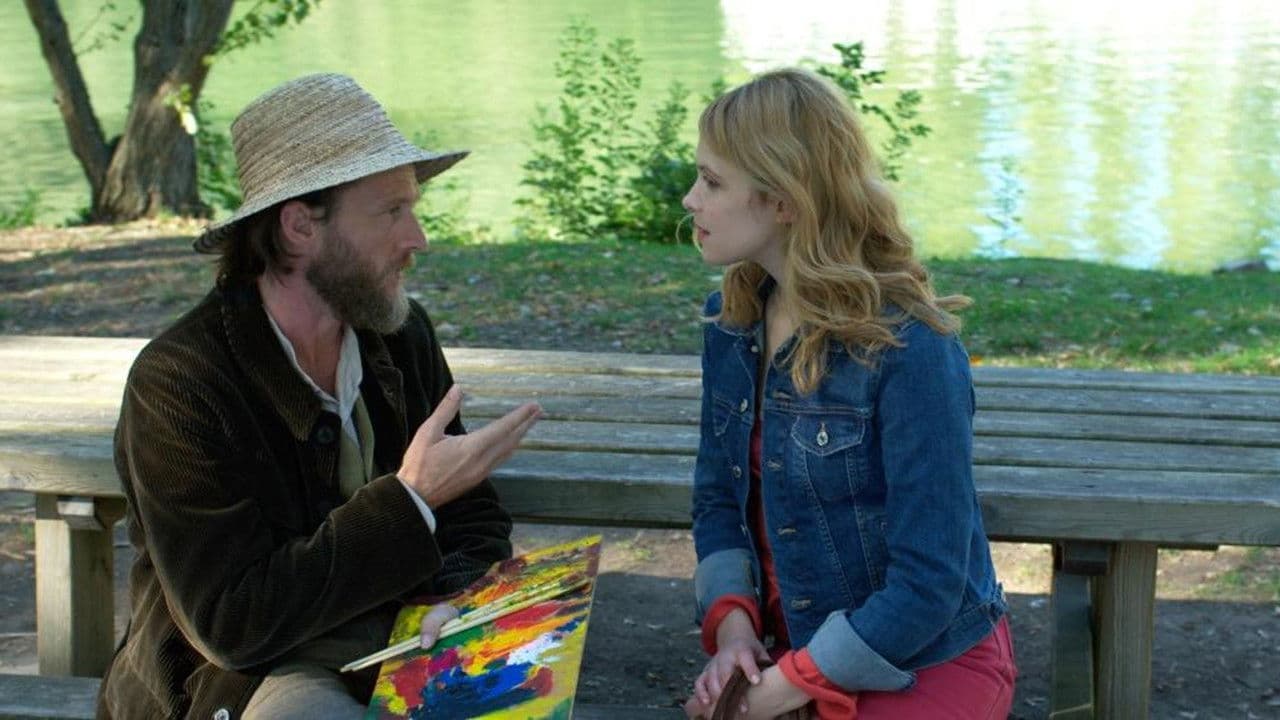 Van Gogh in Love backdrop