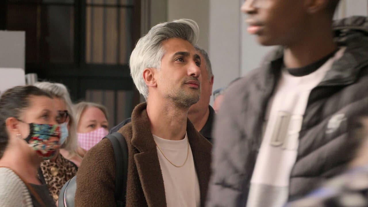 Tan France: Beauty and the Bleach backdrop