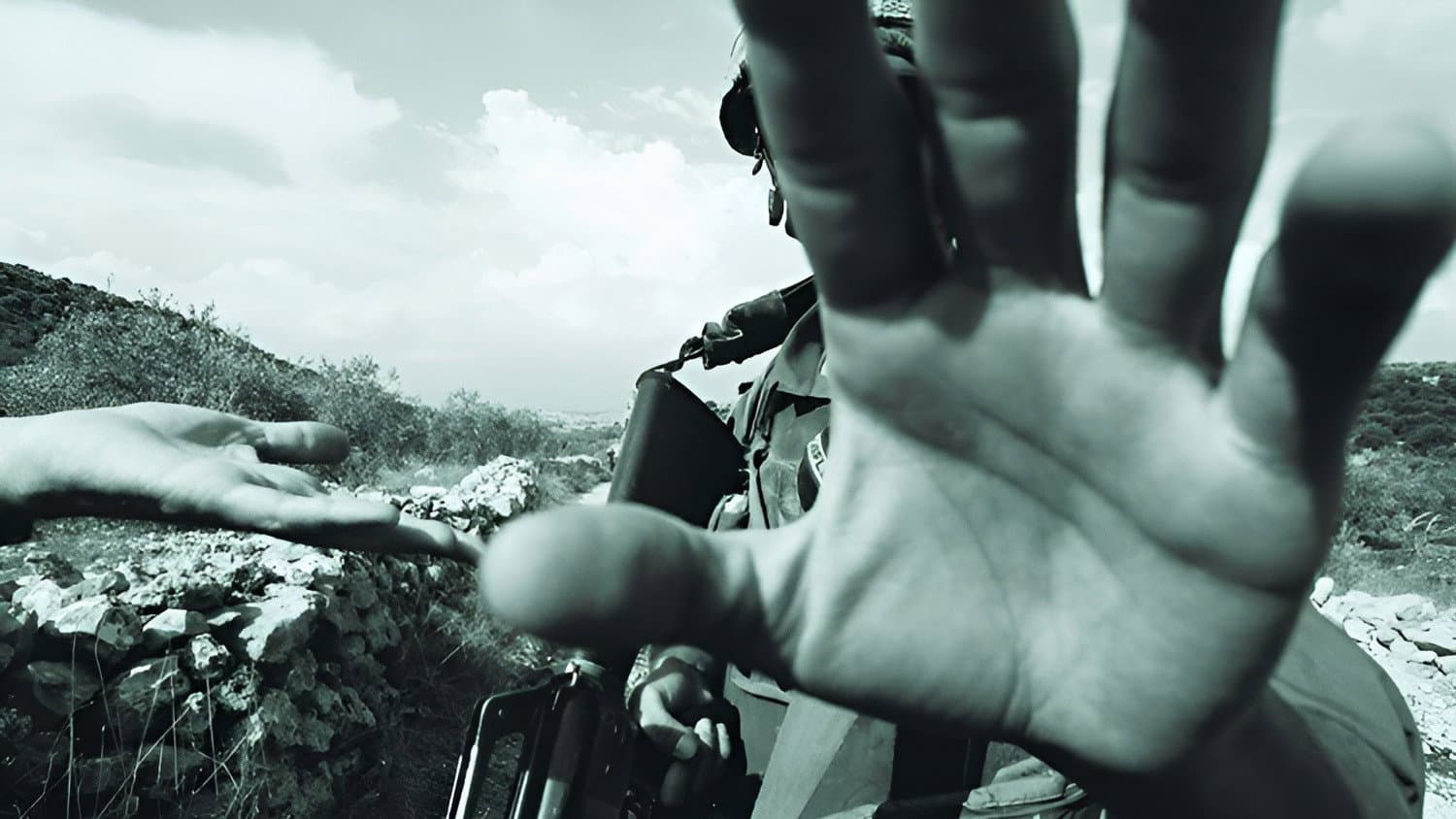 Palestine Blues backdrop