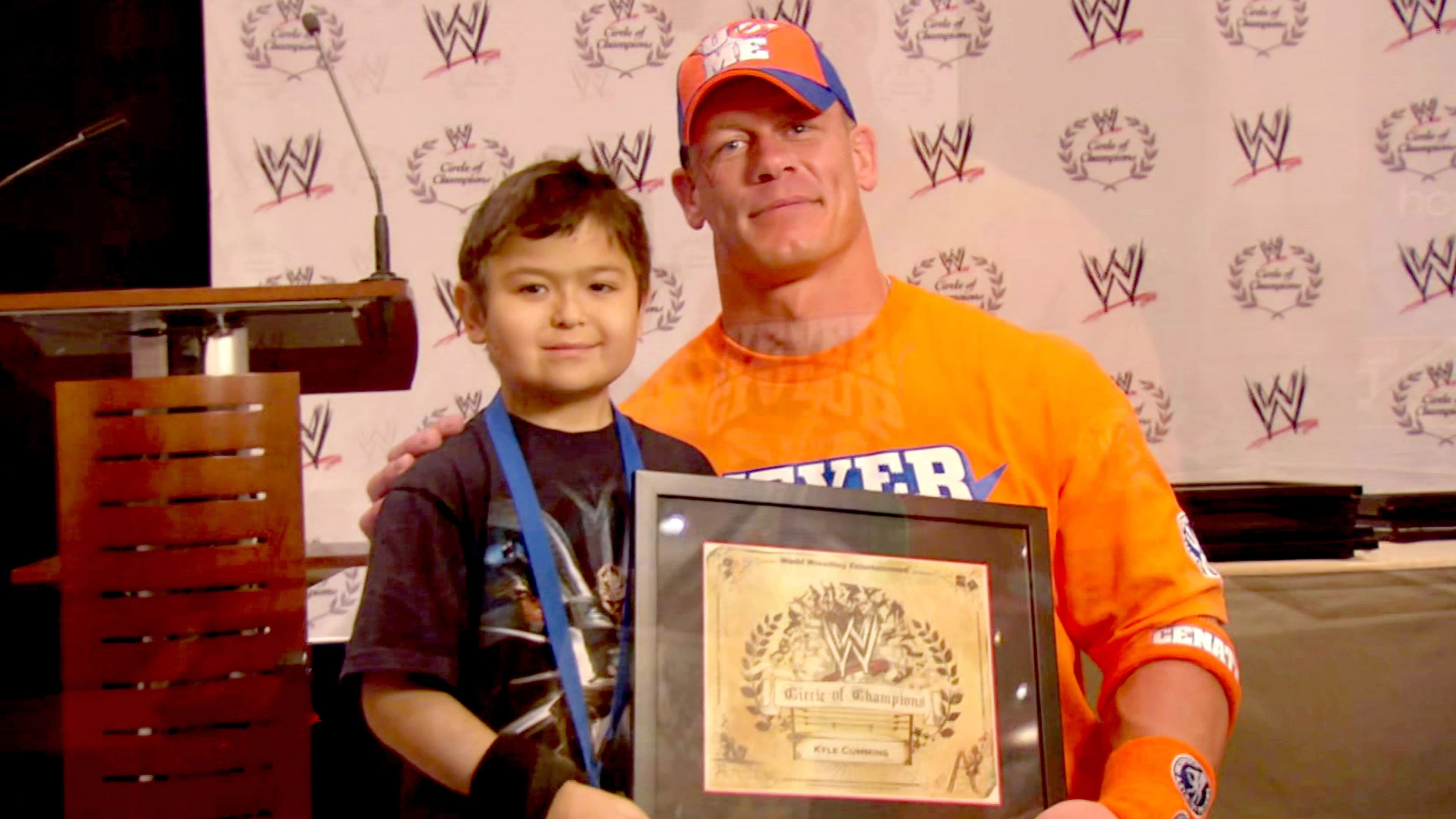 The John Cena Experience backdrop