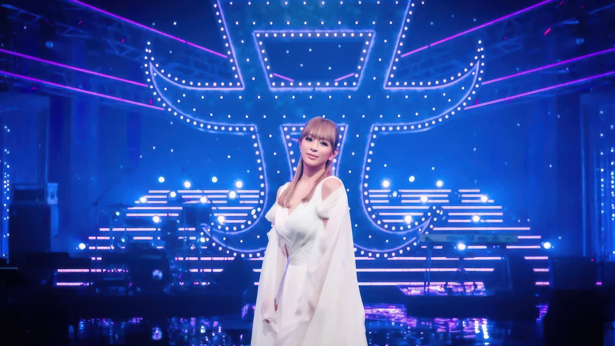 ayumi hamasaki COUNTDOWN LIVE 2023-2024 A ~A COMPLETE 25~ backdrop