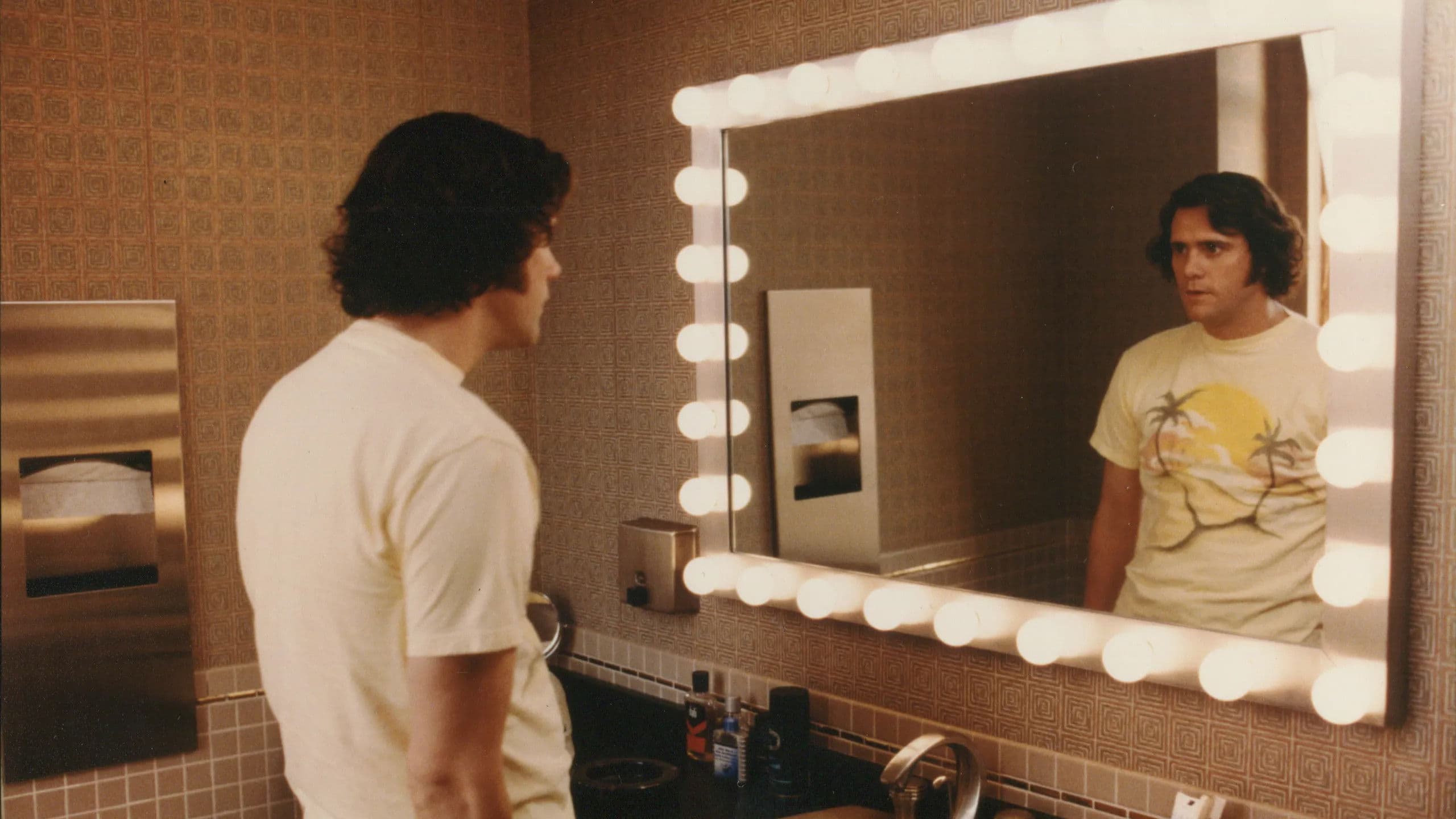 Man on the Moon backdrop