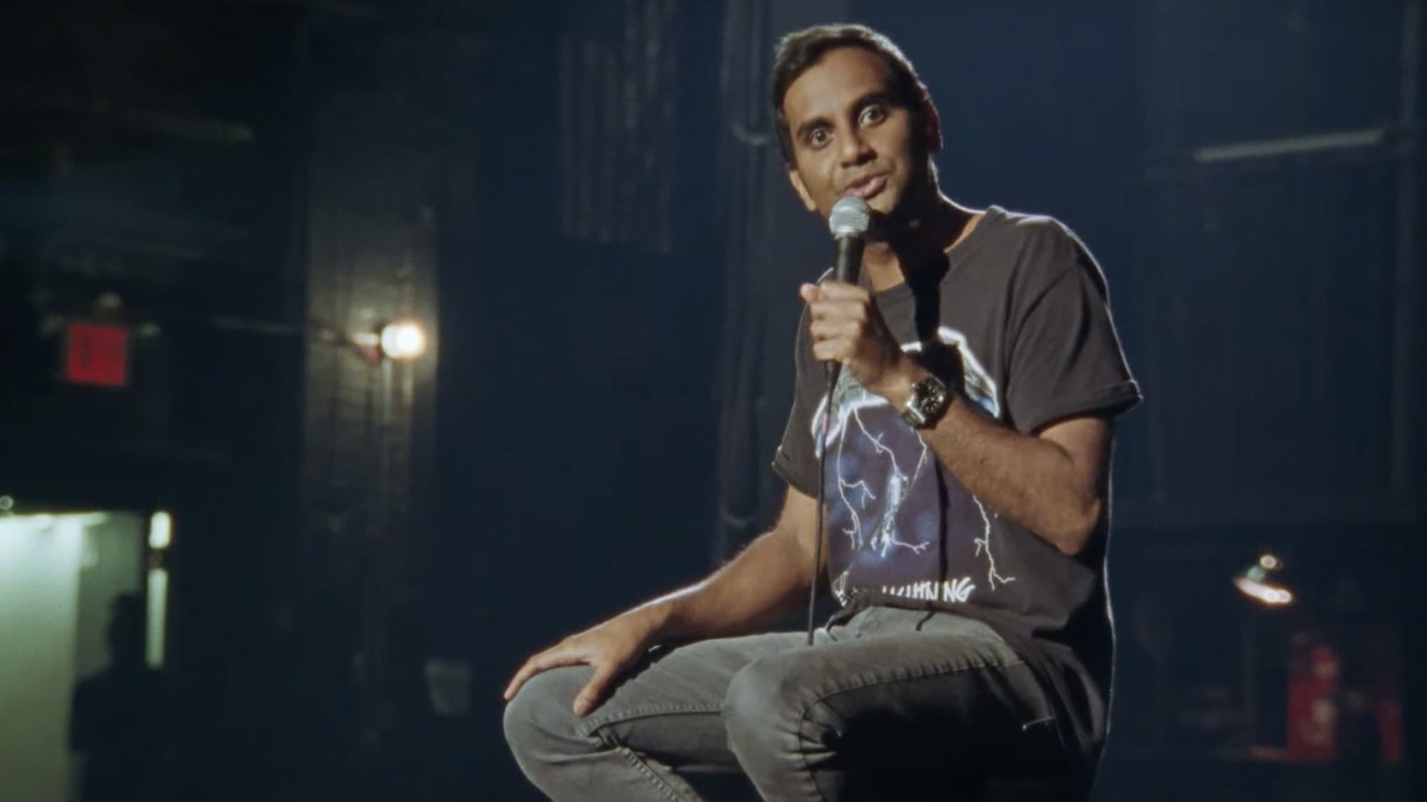 Aziz Ansari: Right Now backdrop