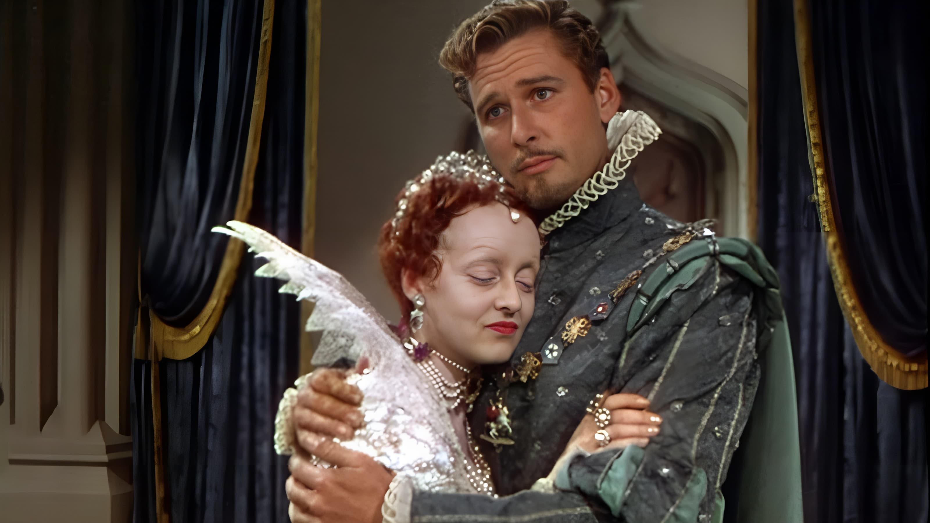 The Private Lives of Elizabeth and Essex backdrop