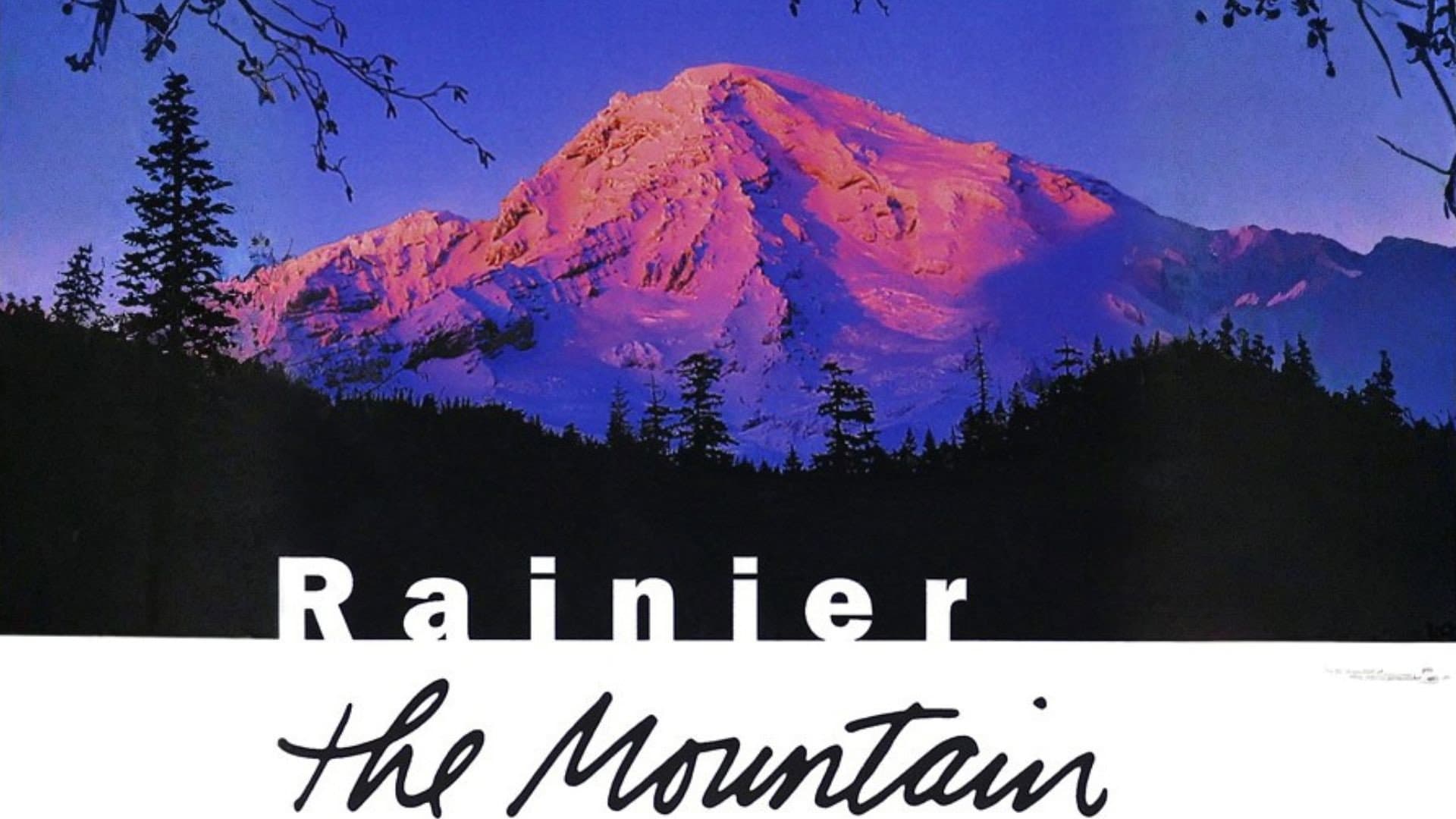 Rainier: The Mountain backdrop