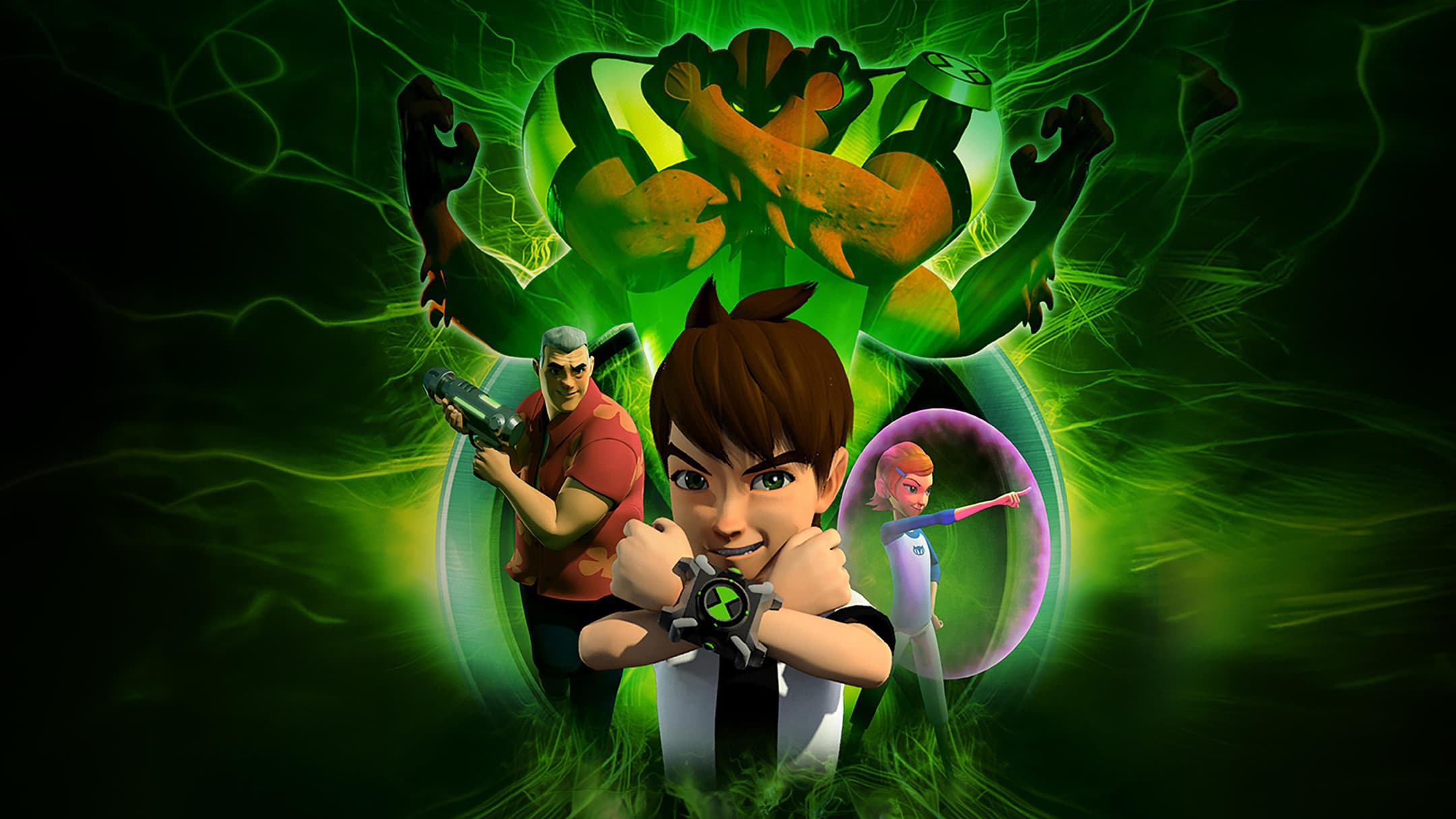 Ben 10: Destroy All Aliens backdrop