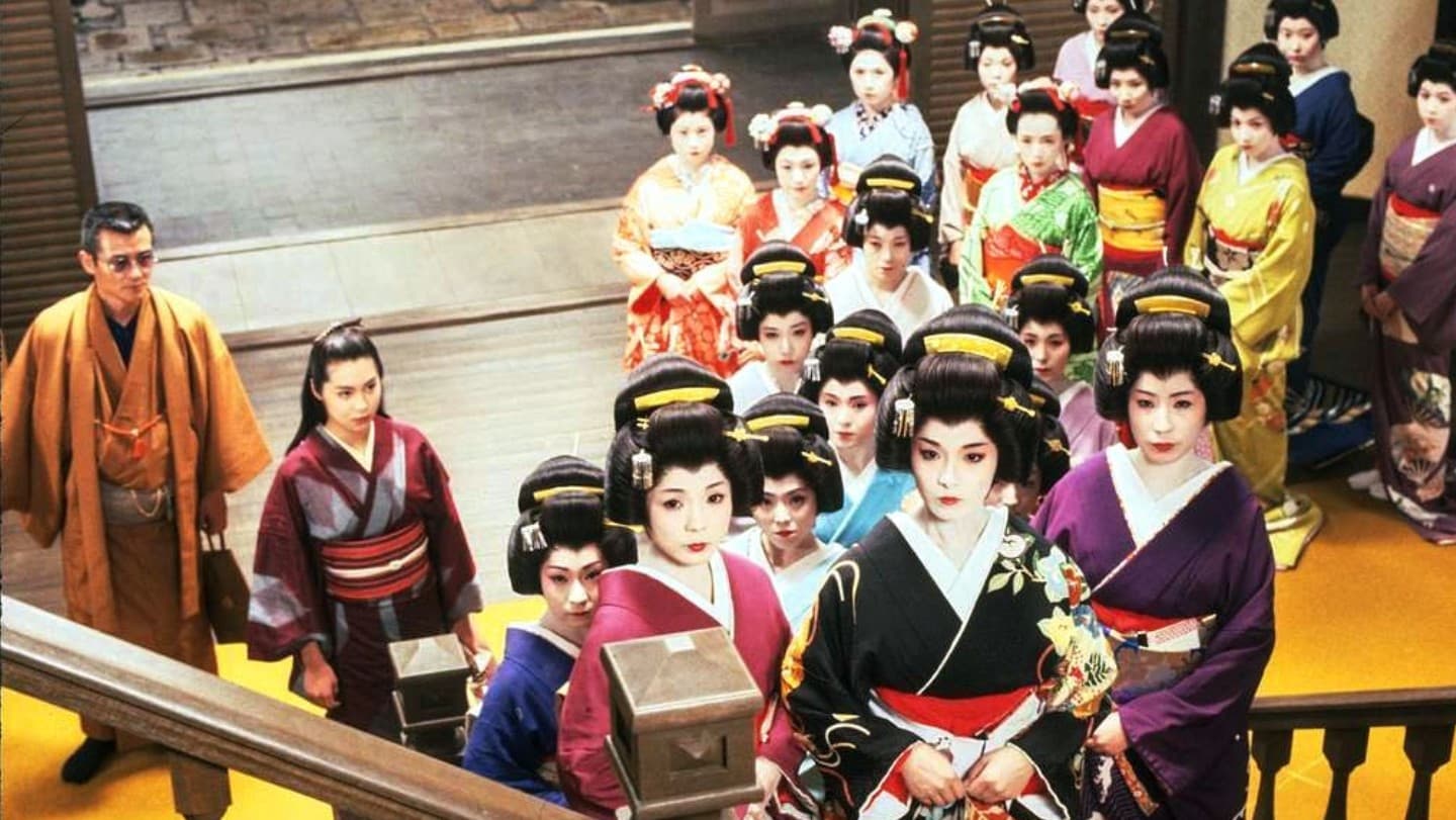 The Geisha backdrop