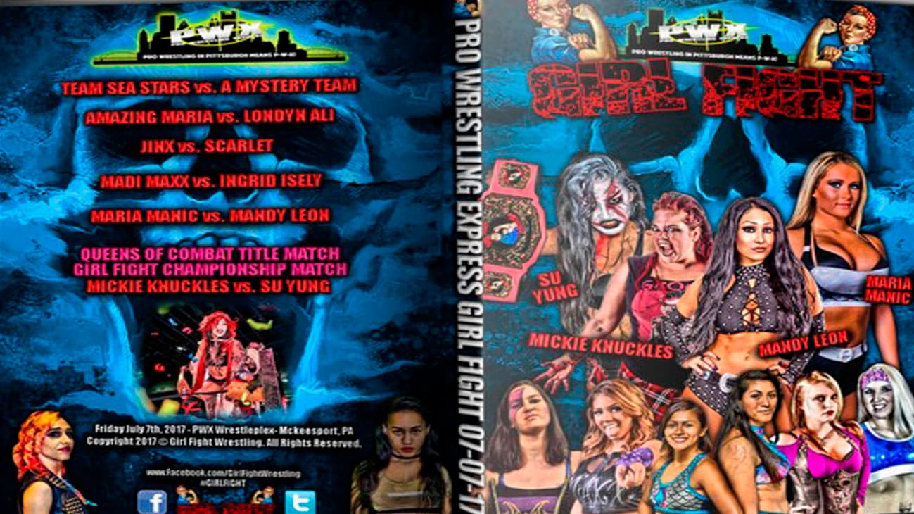 Girl Fight Queens Of Combat backdrop