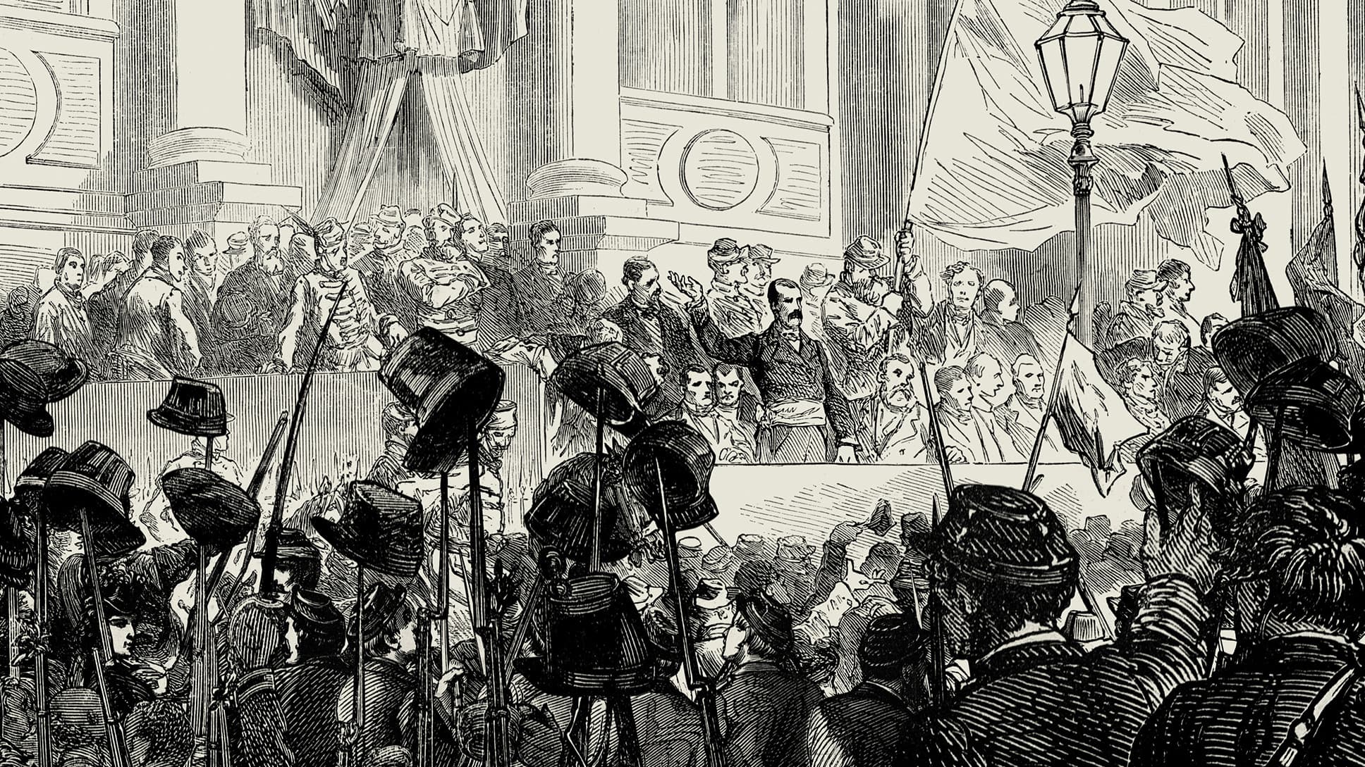 Les Damnés de la Commune backdrop