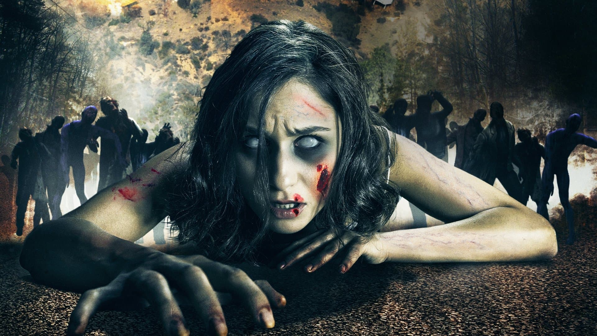 Fat Ass Zombies backdrop