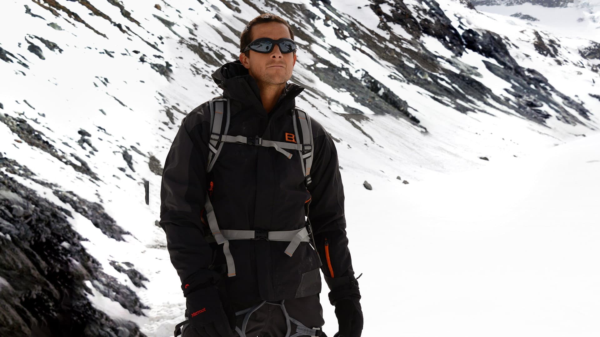 Bear Grylls: Man vs Everest backdrop