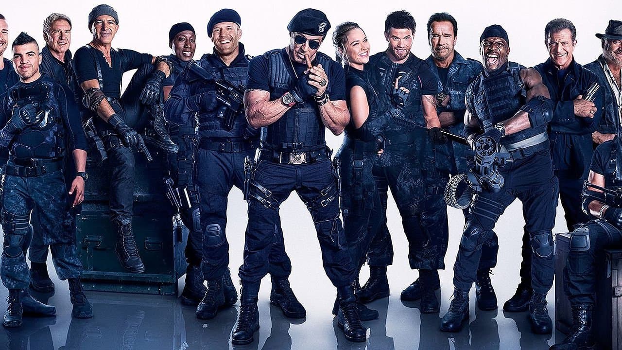 The Expendables 3 backdrop