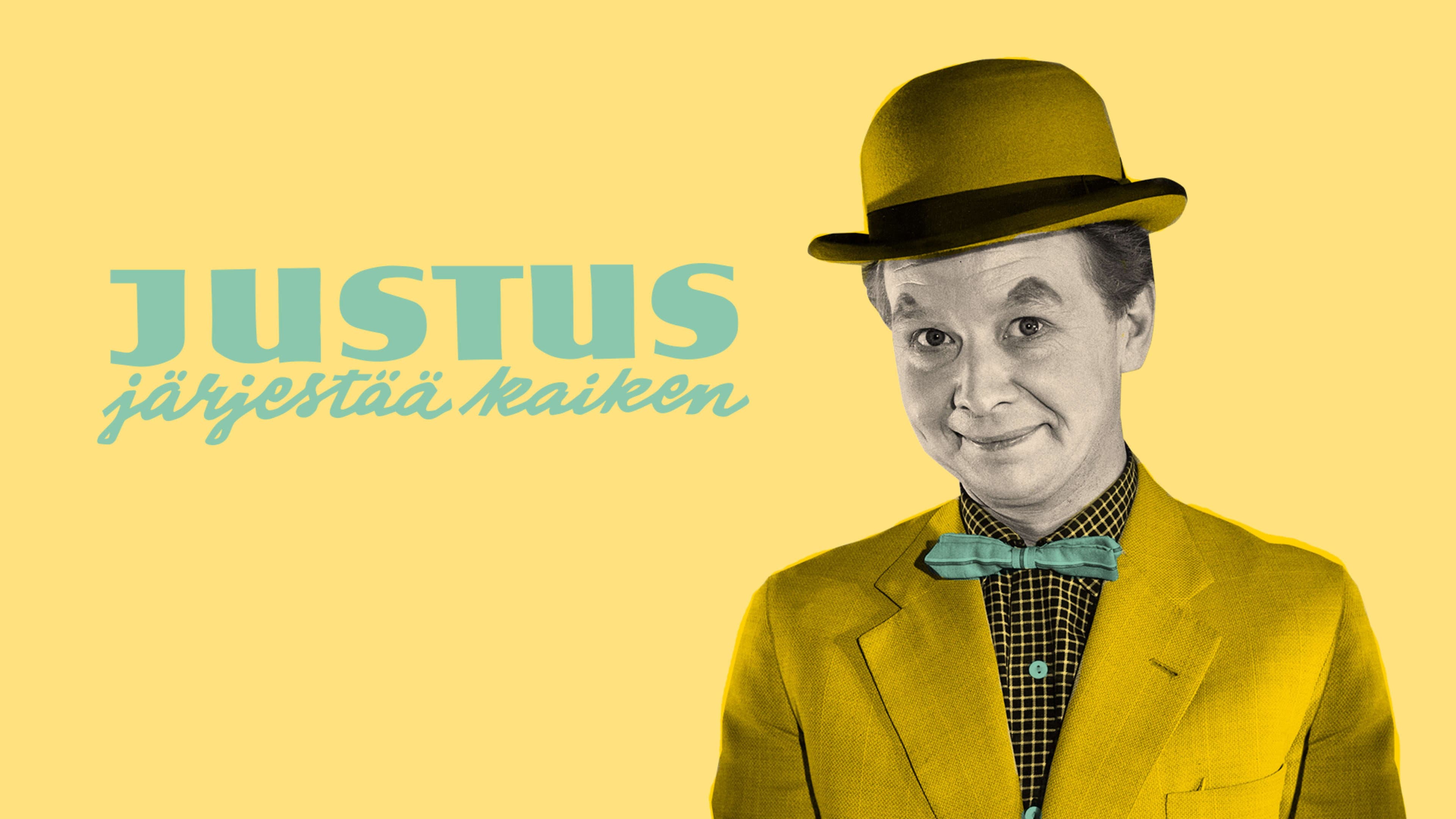 Justus järjestää kaiken backdrop
