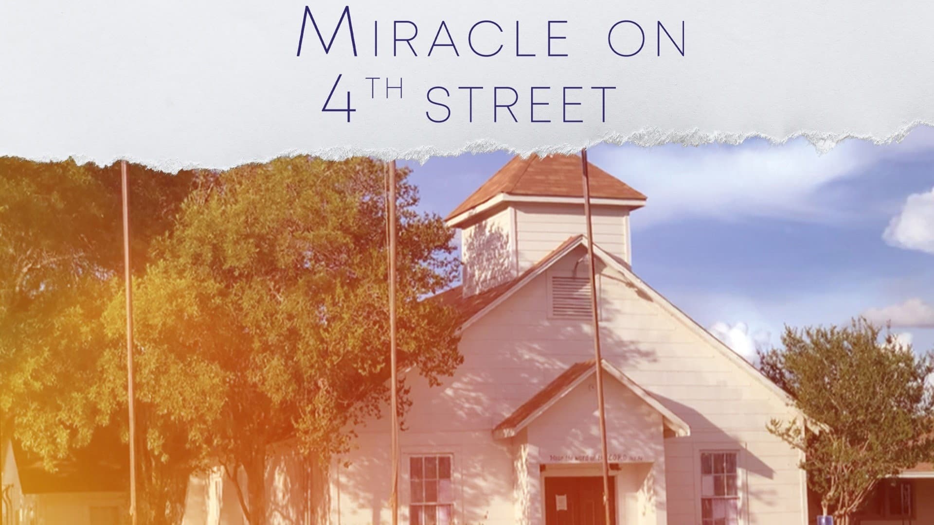 Miracle on 4th Street backdrop